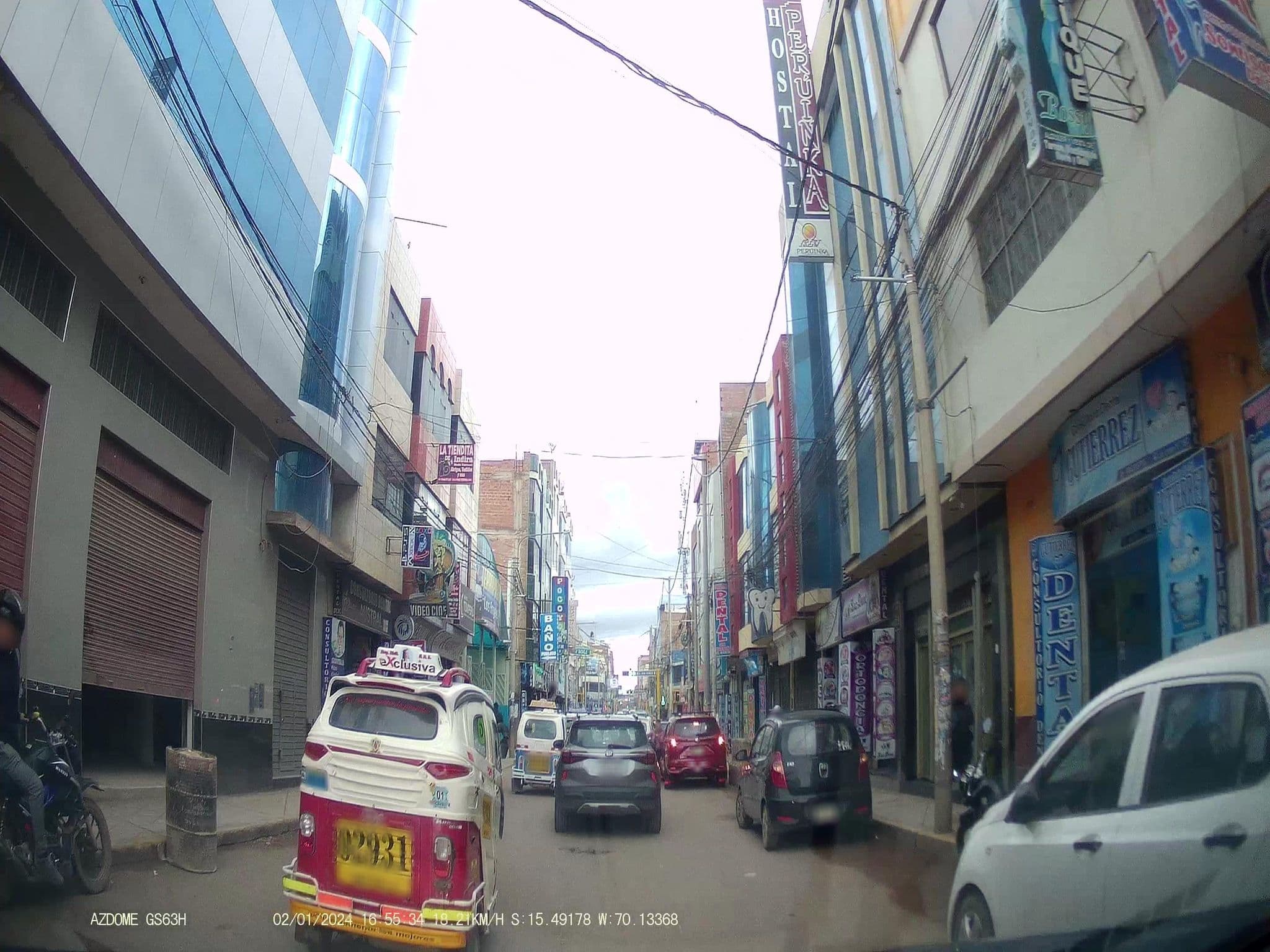 Street view near PerúInka, Juliaca — © jaderbavaresco (CC BY-SA · Mapillary)