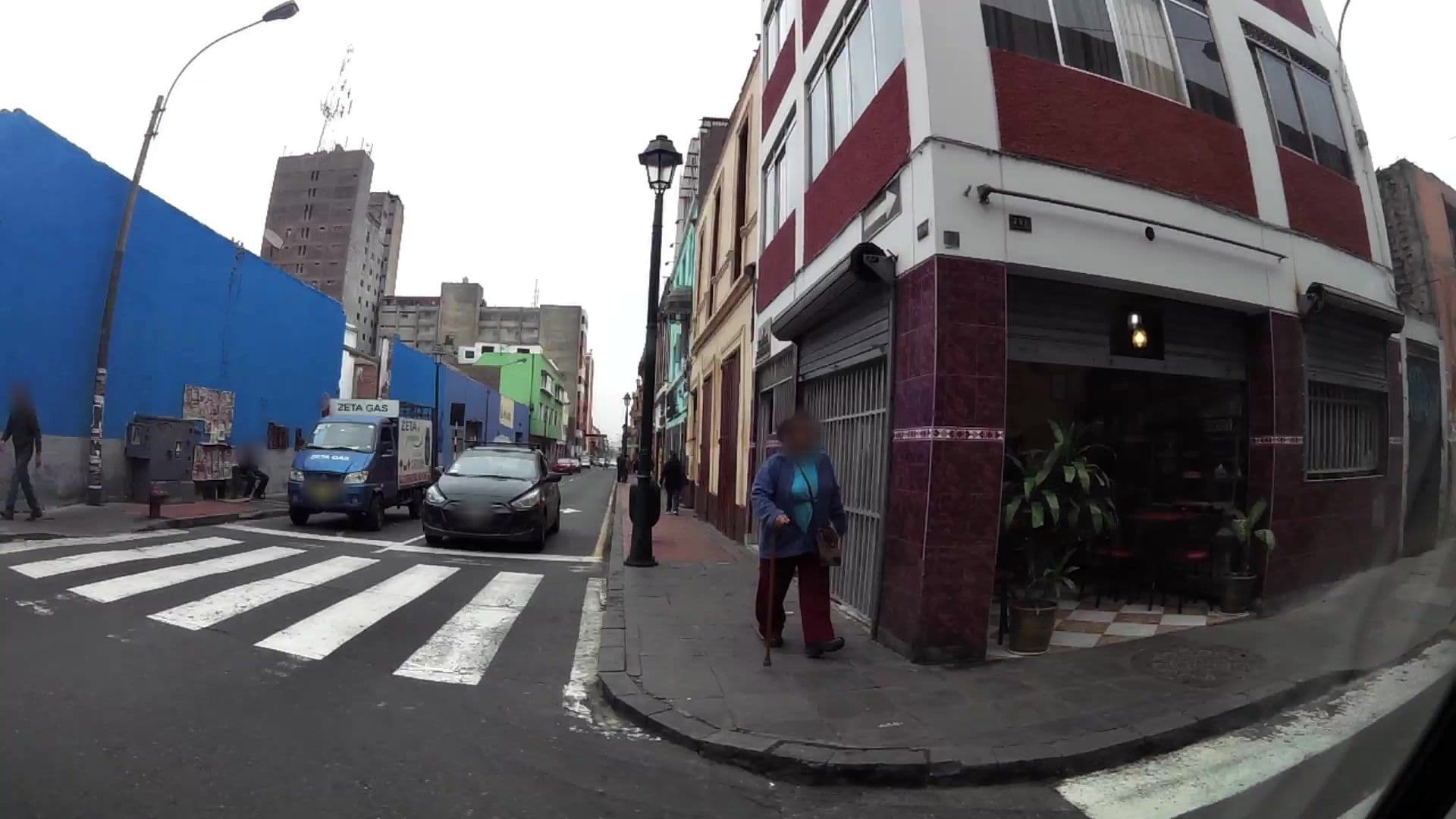 Street view near Hostal El Caminante, Lima — © kaartcam (CC BY-SA · Mapillary)