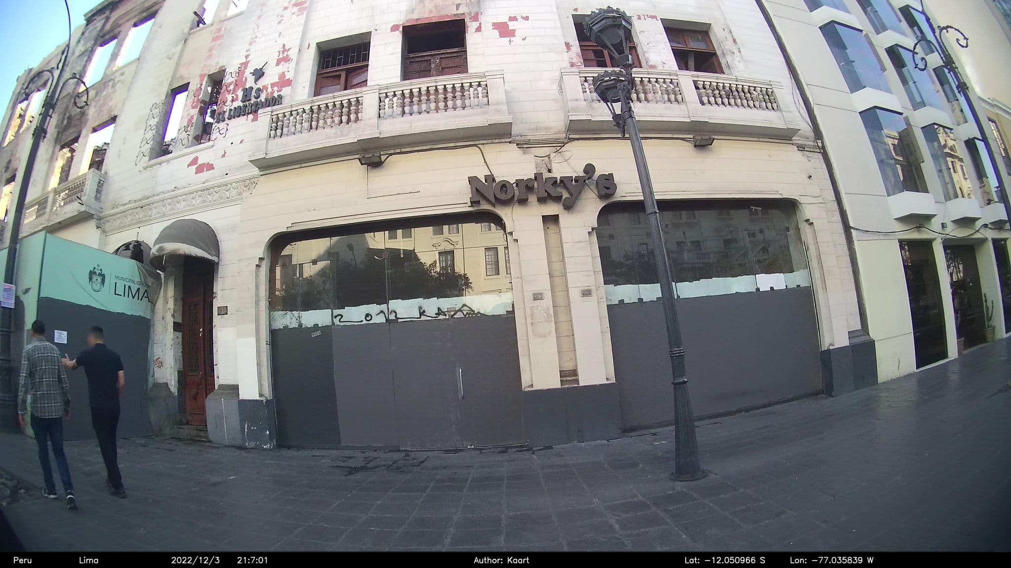 Street view near El Plaza, Lima — © kaart_2 (CC BY-SA · Mapillary)