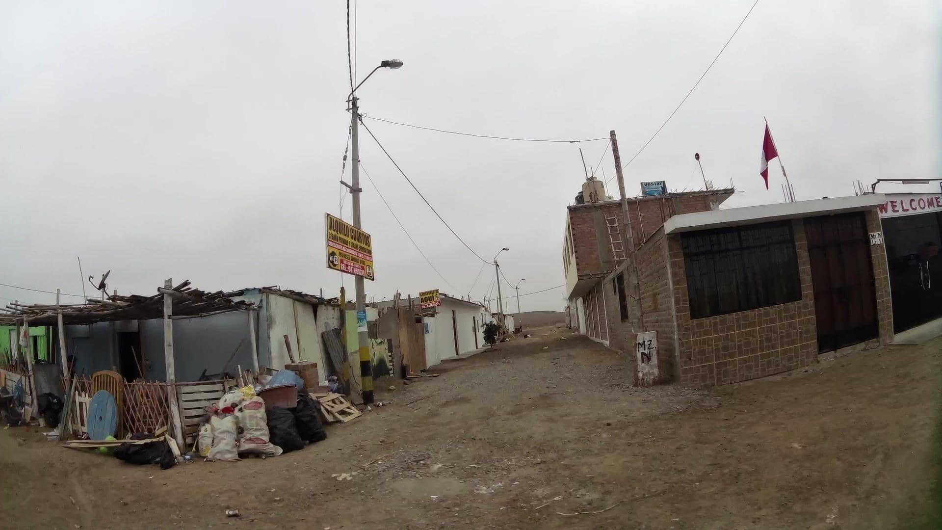 Street view near Hostal El Sueño de San Martín, Paracas — © kaartcam (CC BY-SA · Mapillary)