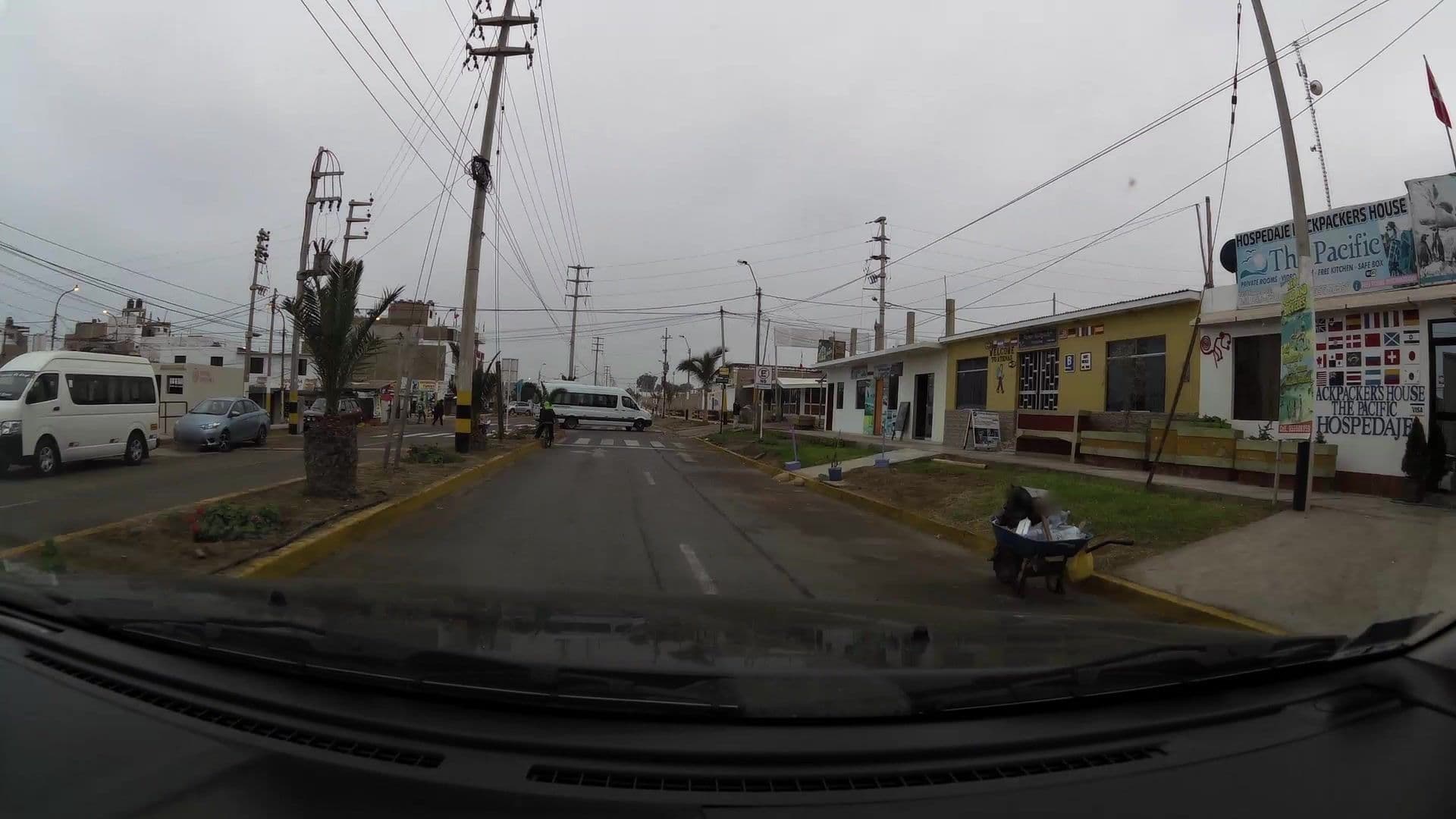 Street view near Atenas Backpacker Hospedaje, Paracas — © kaartcam (CC BY-SA · Mapillary)