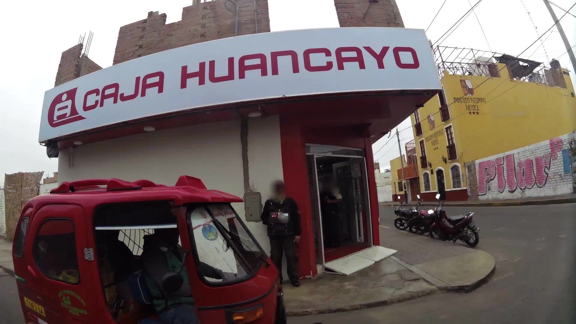 Street view near Posada Hispana Hotel, Pisco — © kaartcam (CC BY-SA · Mapillary)