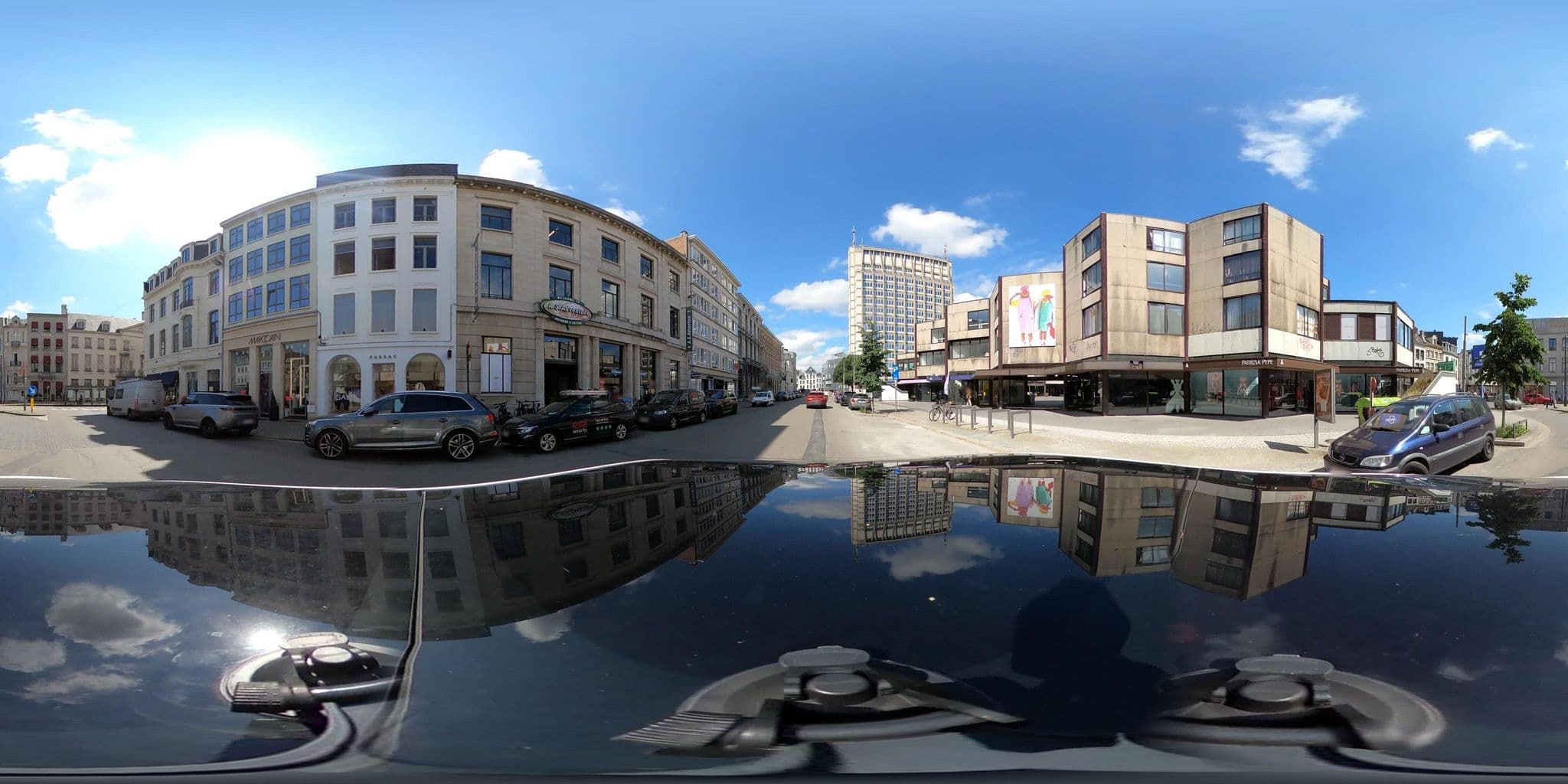 Street view near Les Nuits, Antwerp — © tumblecow (CC BY-SA · Mapillary)