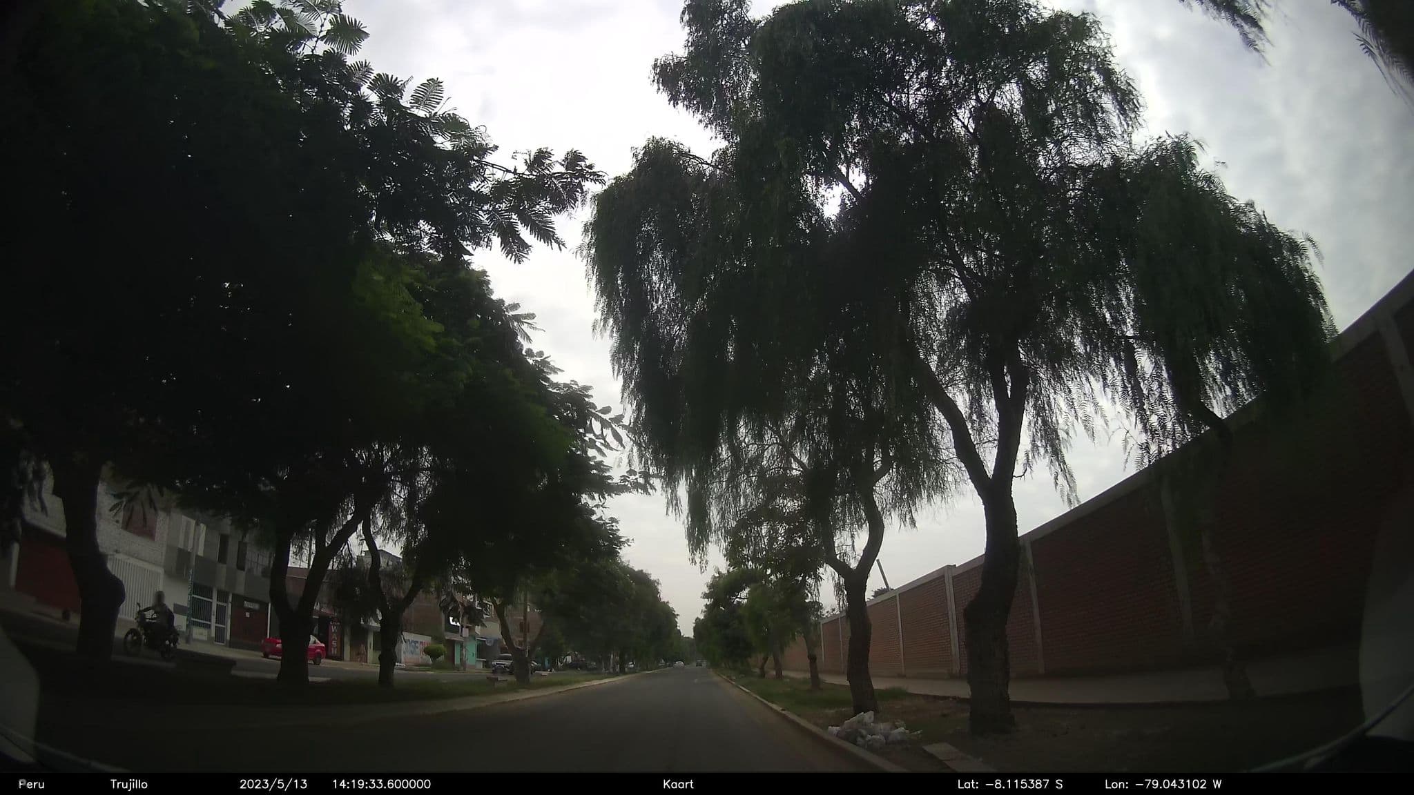 Street view near Hotel Moretto, Trujillo
