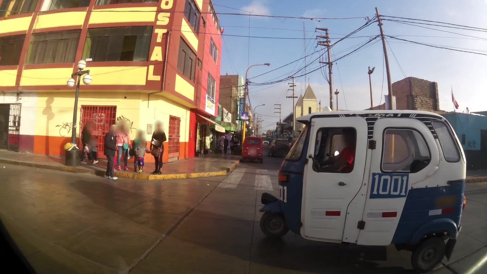 Street view near Hostal Los Angeles, Hualmay — © kaartcam (CC BY-SA · Mapillary)