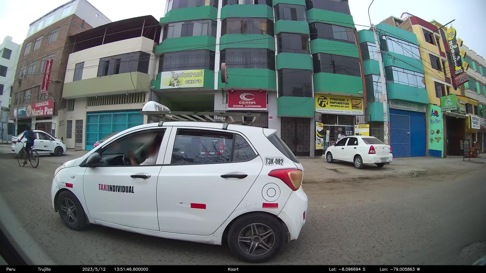 Street view near El Angel, Trujillo — © kaart_2 (CC BY-SA · Mapillary)