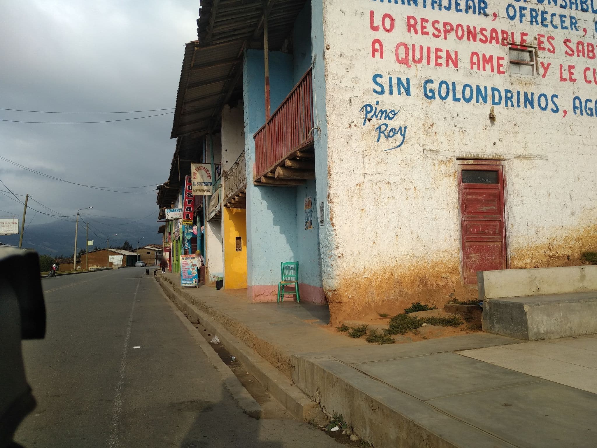 Street view near El mirador, Otuzco — © nomadmapper (CC BY-SA · Mapillary)