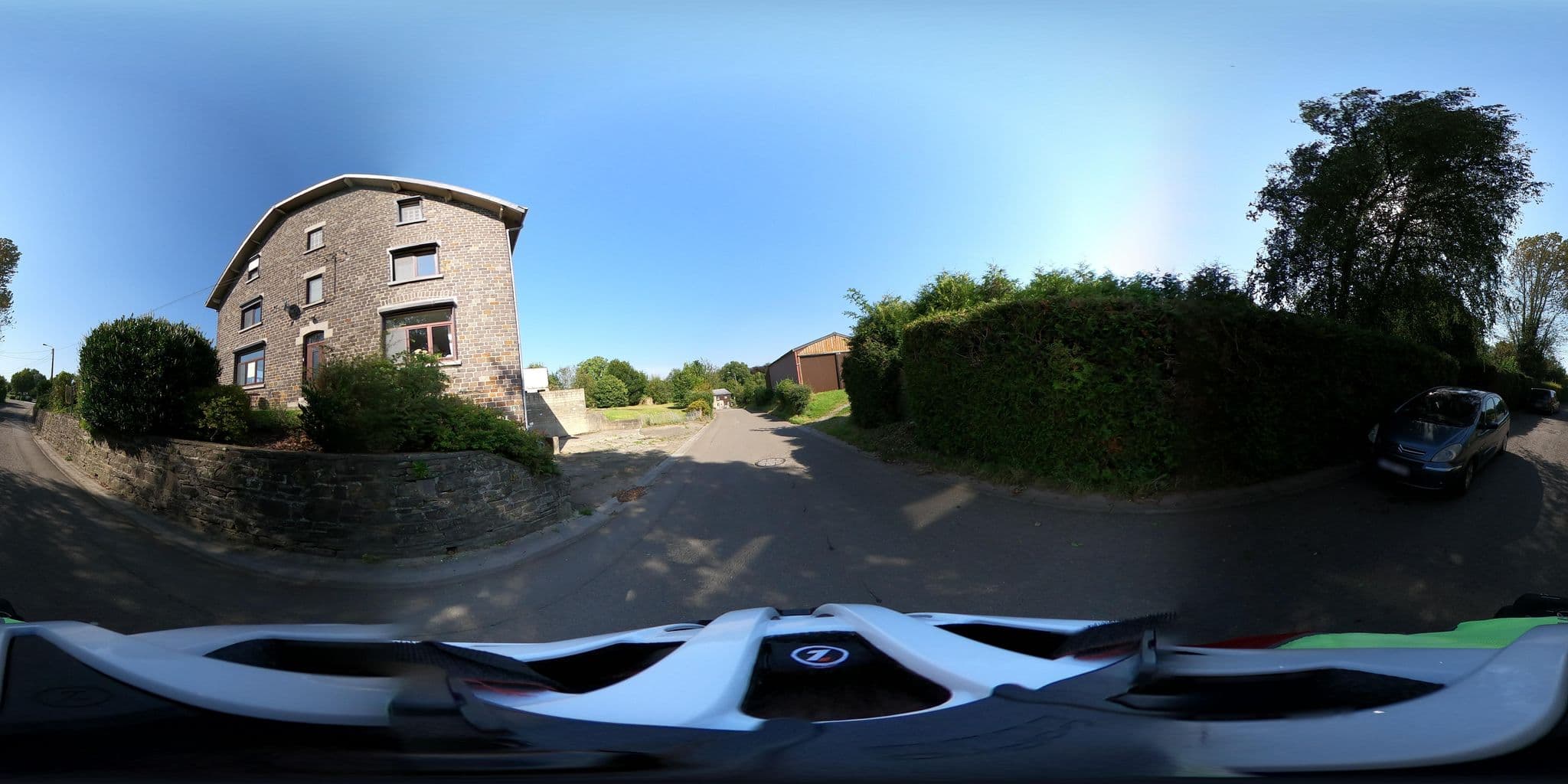 Street view near La cour de Grand Menil, Manhay — © Mizuna (CC BY-SA · Mapillary)