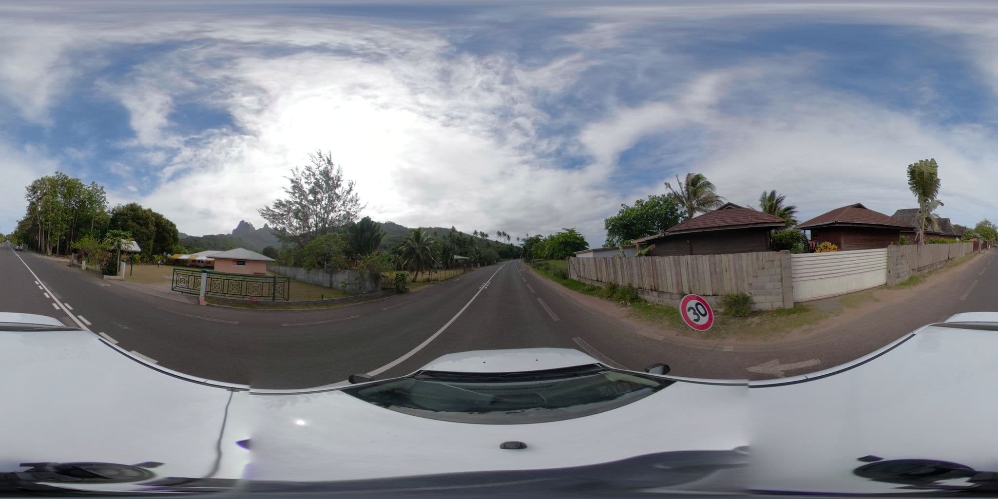 Street view near Pension Kahekaro, Haapiti — © ratzillas (CC BY-SA · Mapillary)