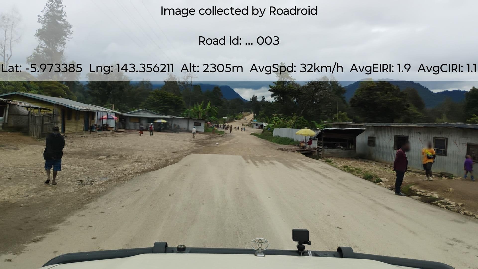 Street view near Haltai Guest House, Mendi — © roadroid (CC BY-SA · Mapillary)