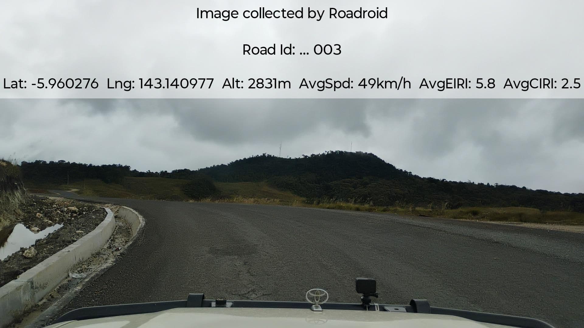 Street view near Ambua Gap, Tari — © roadroid (CC BY-SA · Mapillary)
