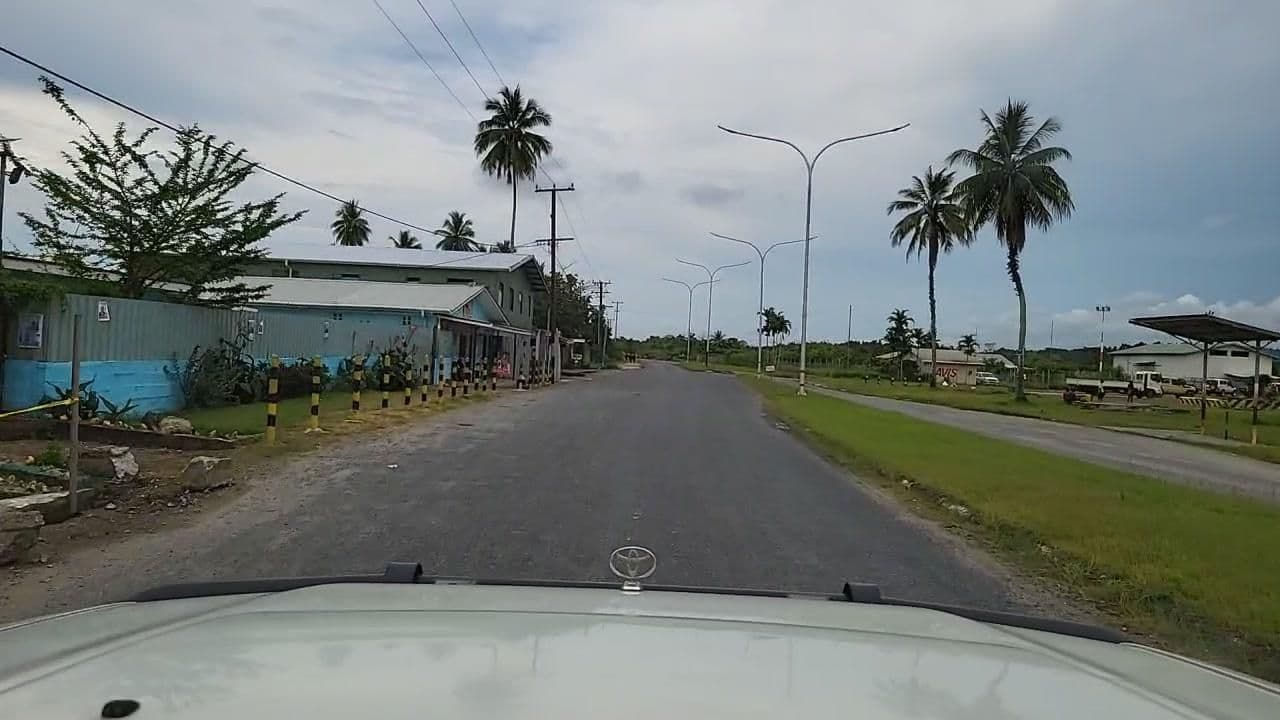 Street view near Emie Transit Guest House, Wewak — © roadroid (CC BY-SA · Mapillary)