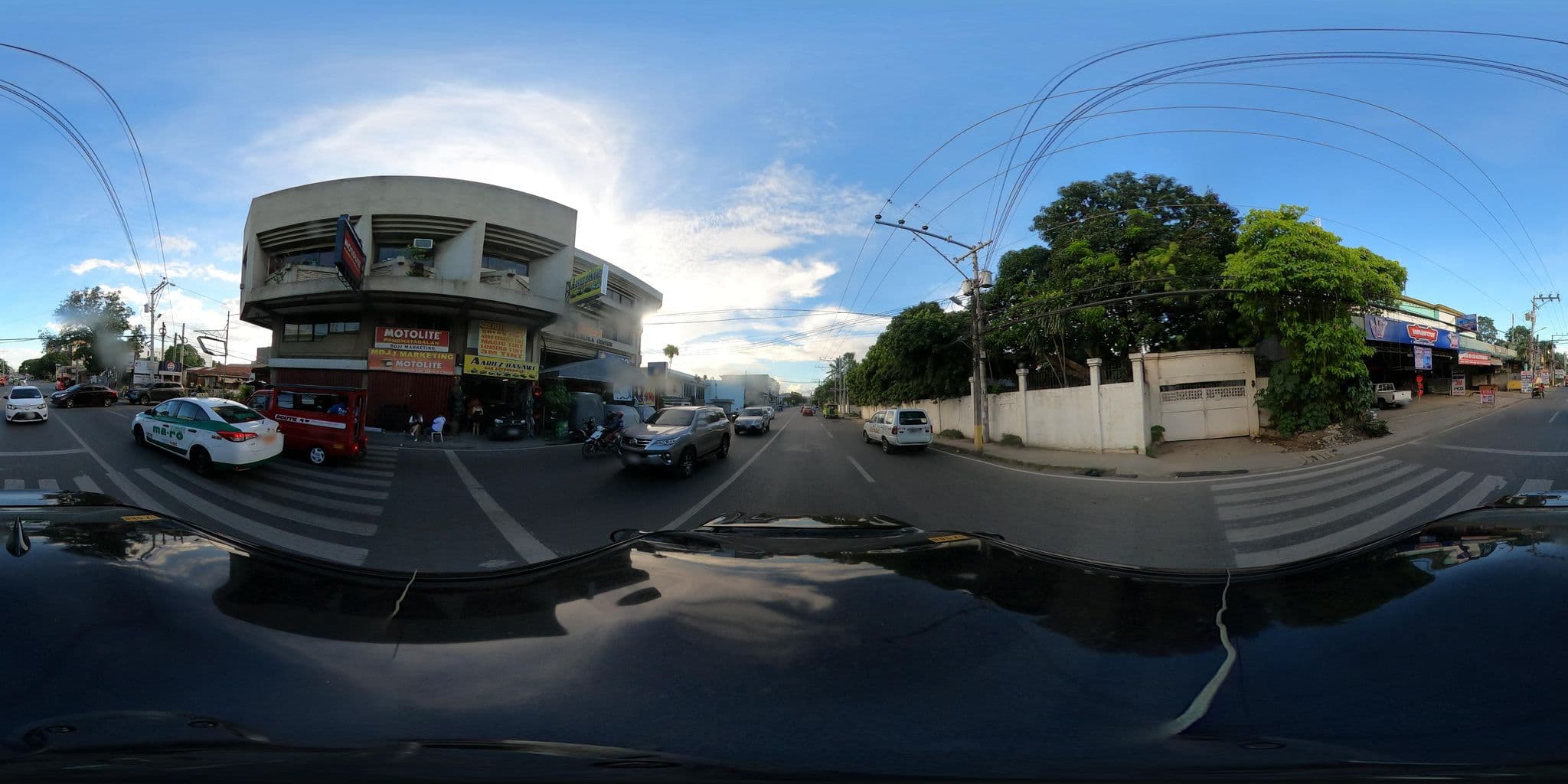 Street view near Cabaguio Hotel, Davao