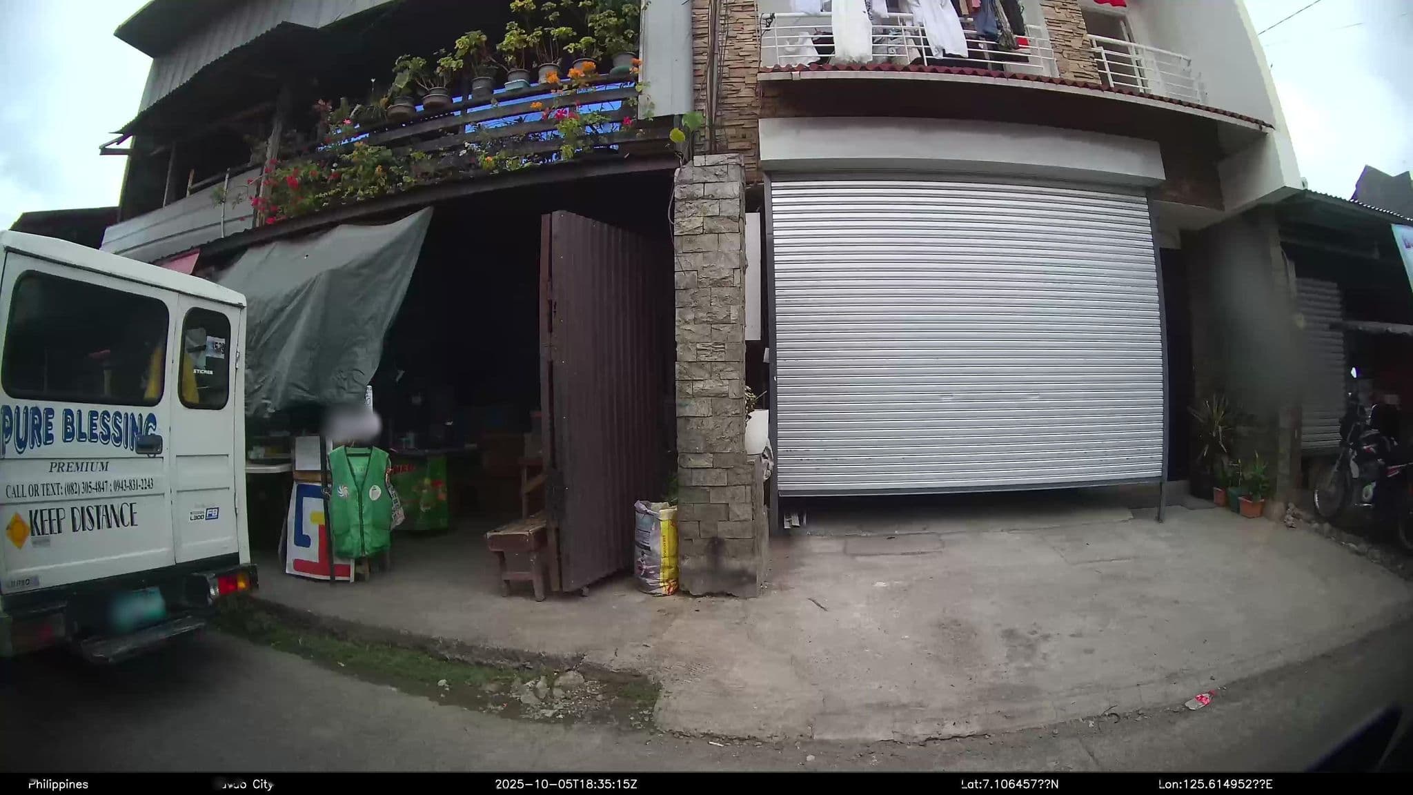 Street view near Cristy's Dormitory, Davao — © kaart_3 (CC BY-SA · Mapillary)