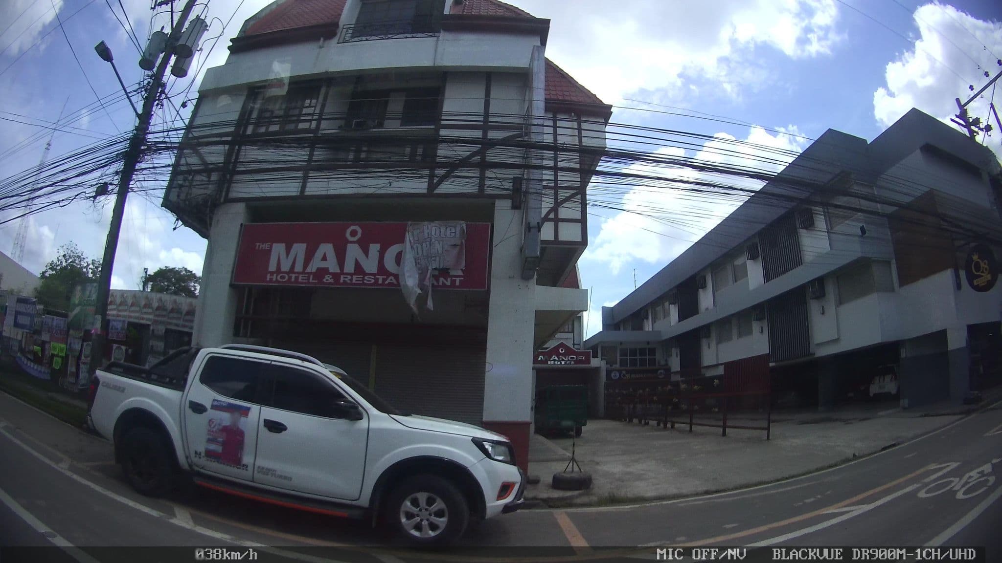 Street view near The Manor Hotel & Restaurant, Davao — © kaart_1 (CC BY-SA · Mapillary)