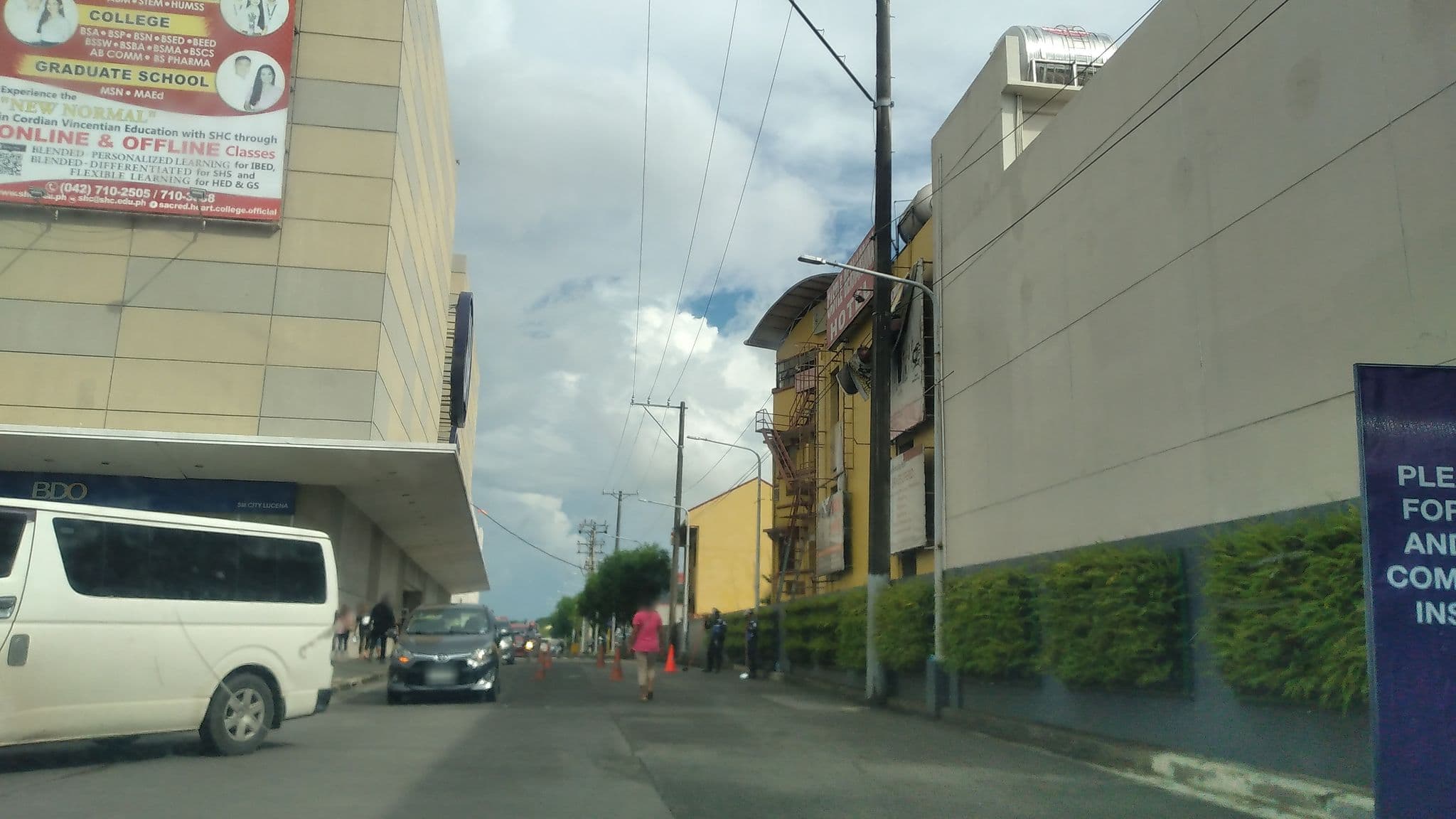 Street view near Castle Bernardina, Lucena — © nickrds09 (CC BY-SA · Mapillary)