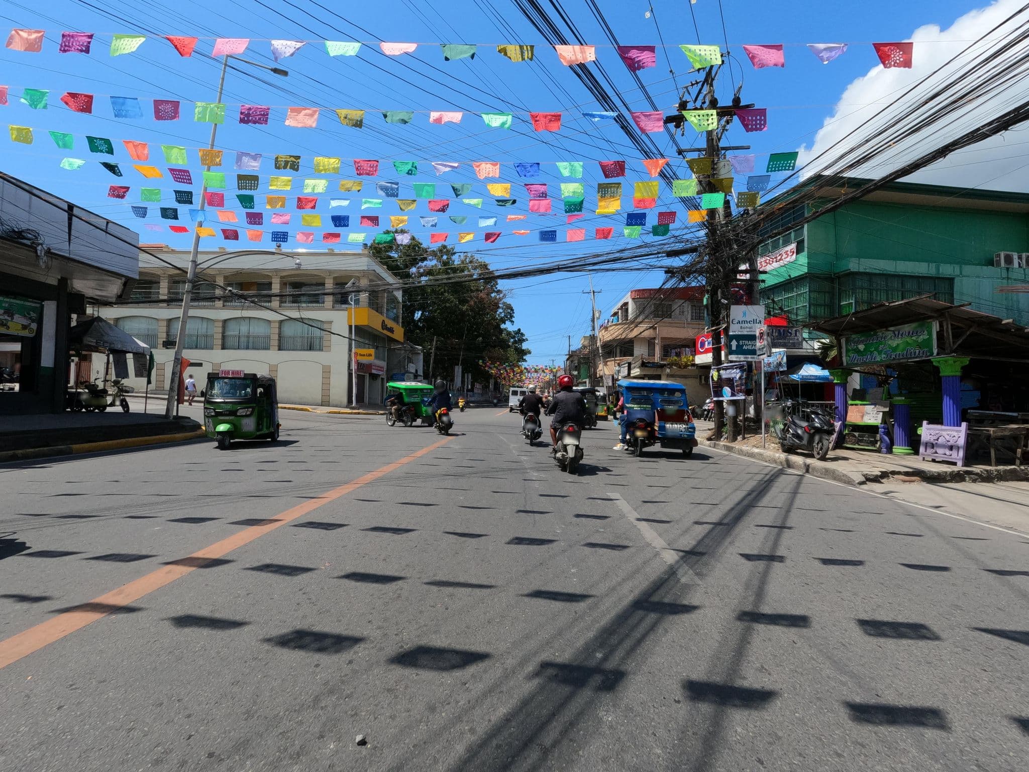 Street view near Tamblot Pension House, Tagbilaran City — © GOwin (CC BY-SA · Mapillary)
