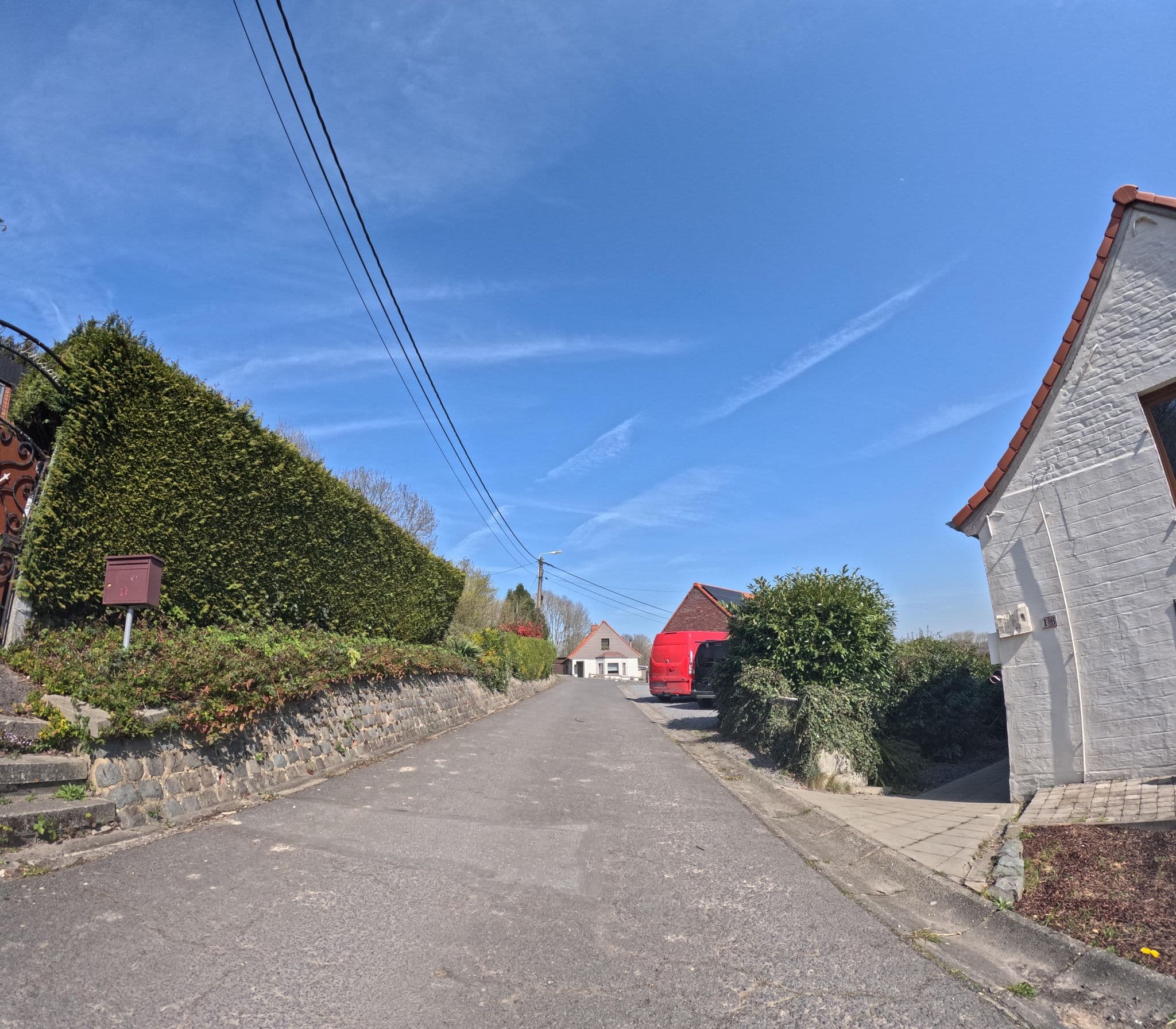 Street view near Au Mont des Collines, Ellezelles — © jygpronse (CC BY-SA · Mapillary)