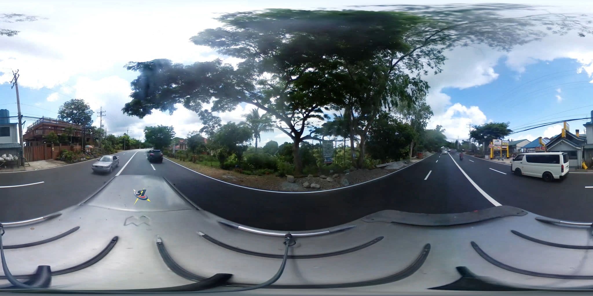 Street view near View Point Hotel and Restaurant, Luksuhin — © schadow1 (CC BY-SA · Mapillary)
