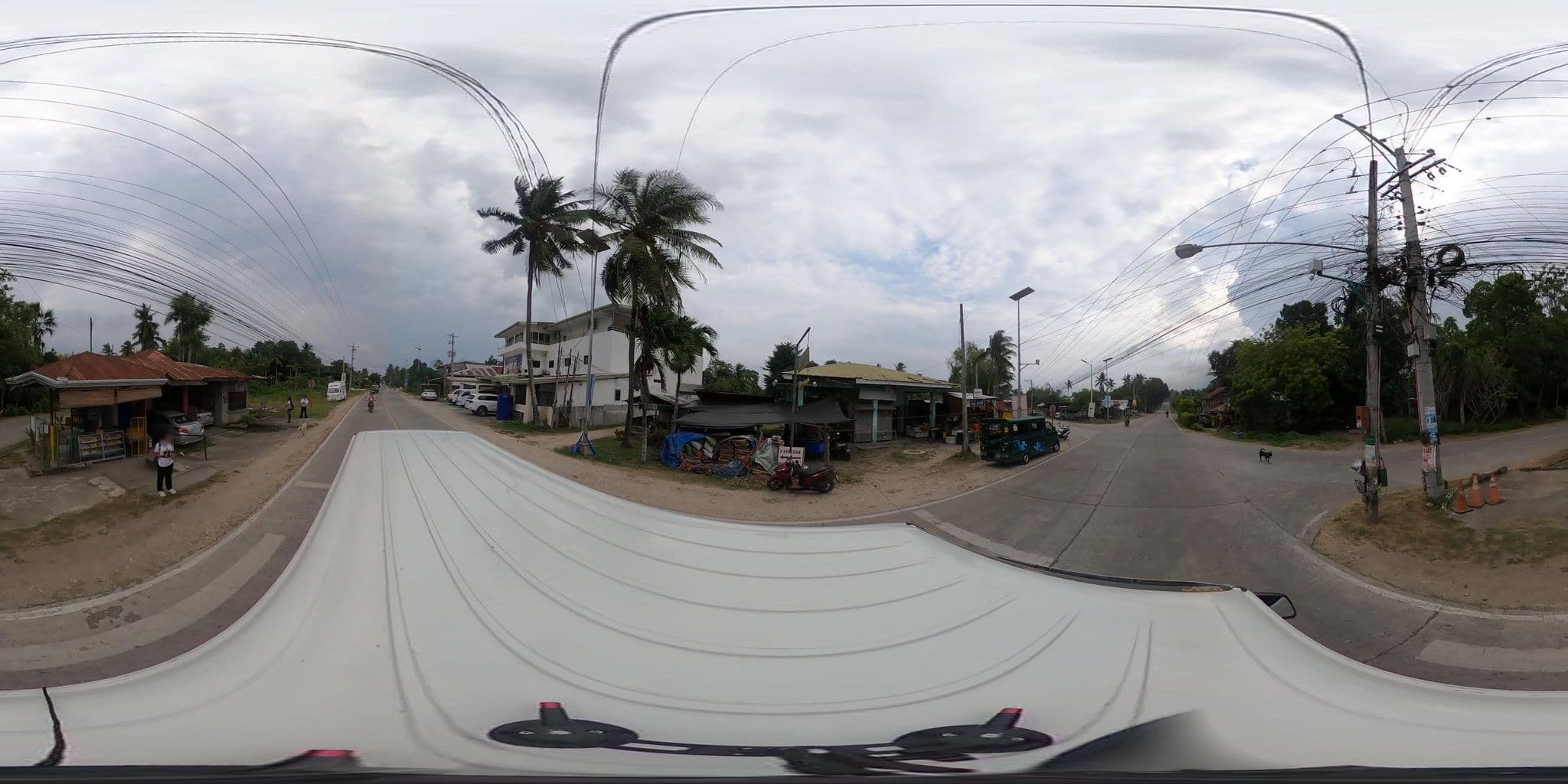Street view near Kentian Resort, Tawala