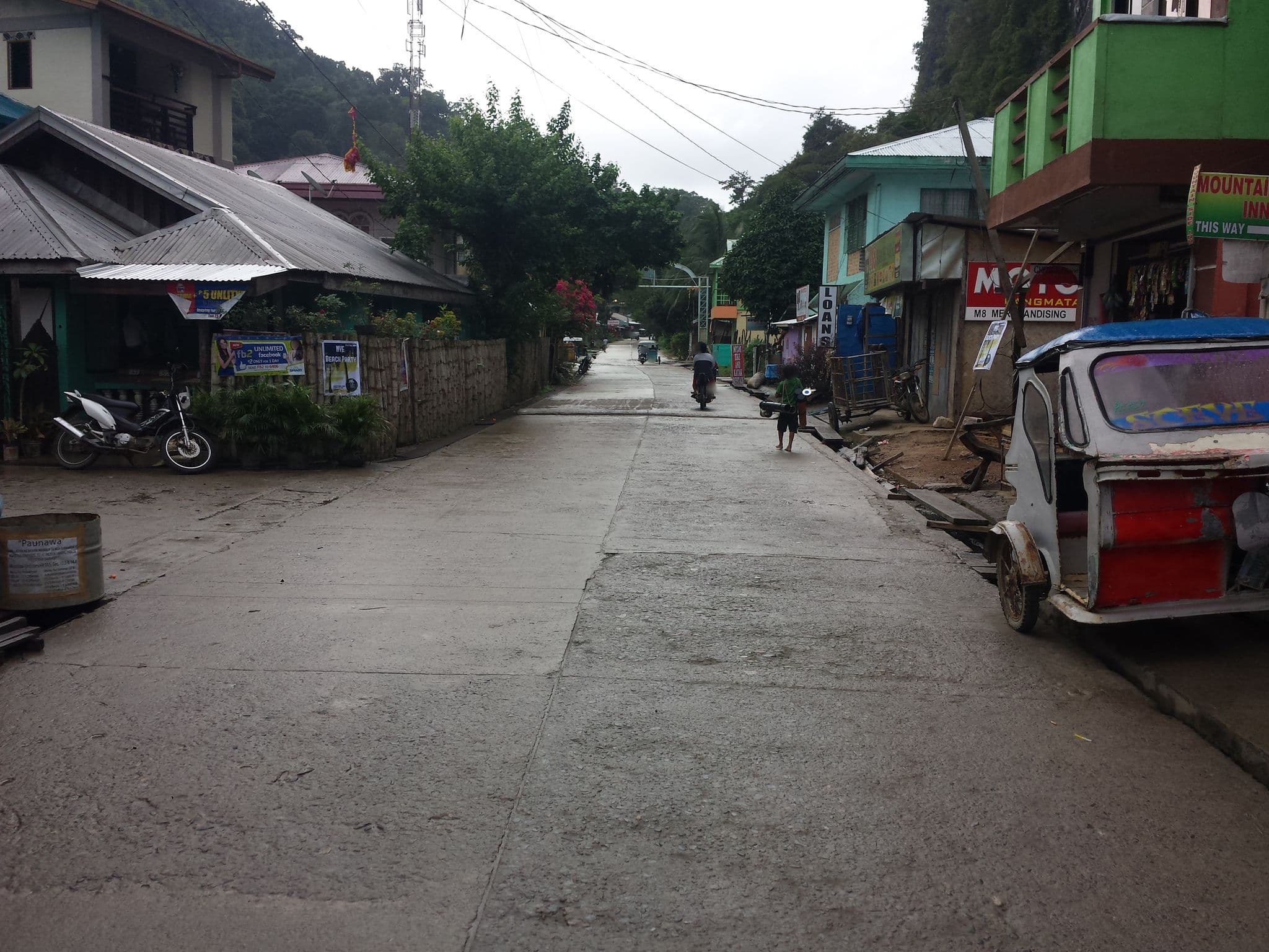 Street view near Lolo Oyng Pension, El Nido — © mrtmrt (CC BY-SA · Mapillary)