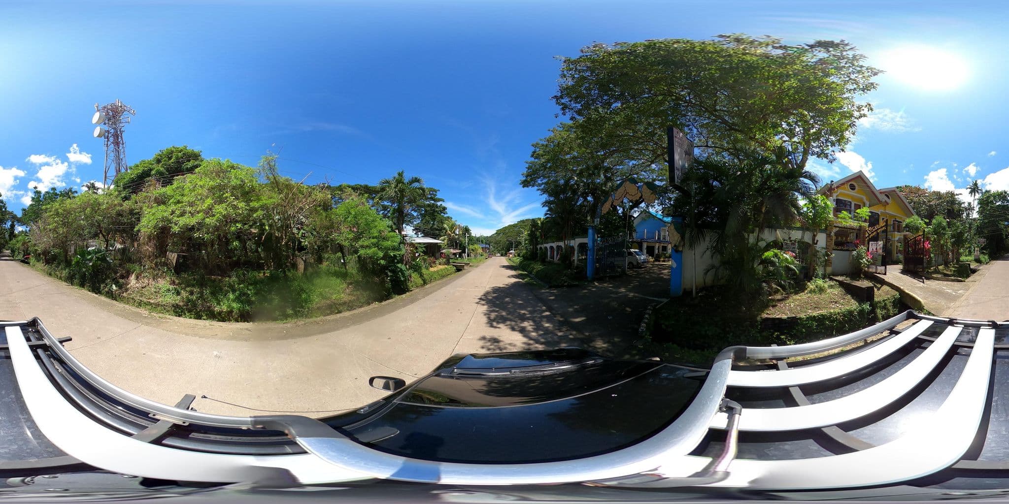 Street view near Villa Paraiso Resort and Apartelle, Mambajao — © flashkiwi (CC BY-SA · Mapillary)