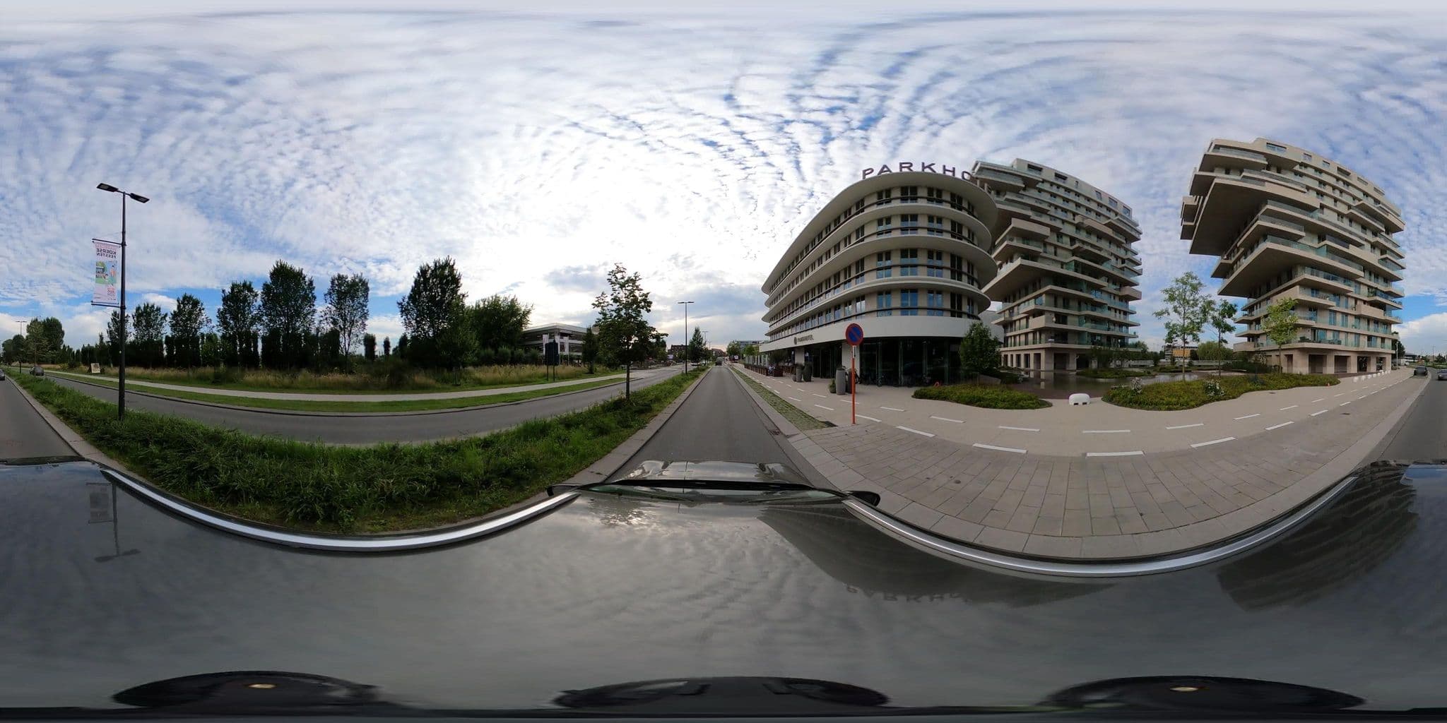Street view near Parkhotel Waregem, Waregem — © thibaultr (CC BY-SA · Mapillary)