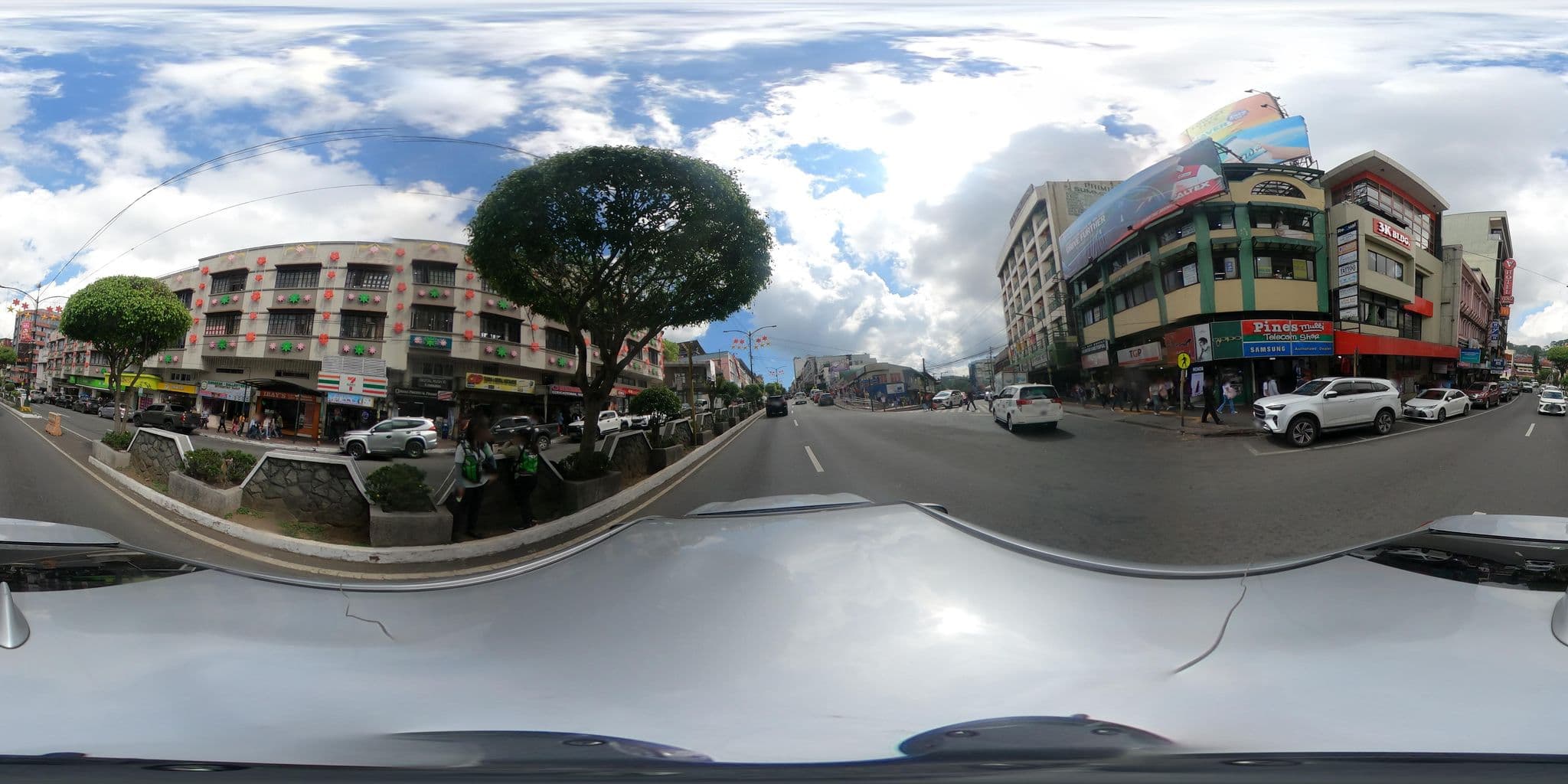 Street view near Hotel Veniz Session, Baguio