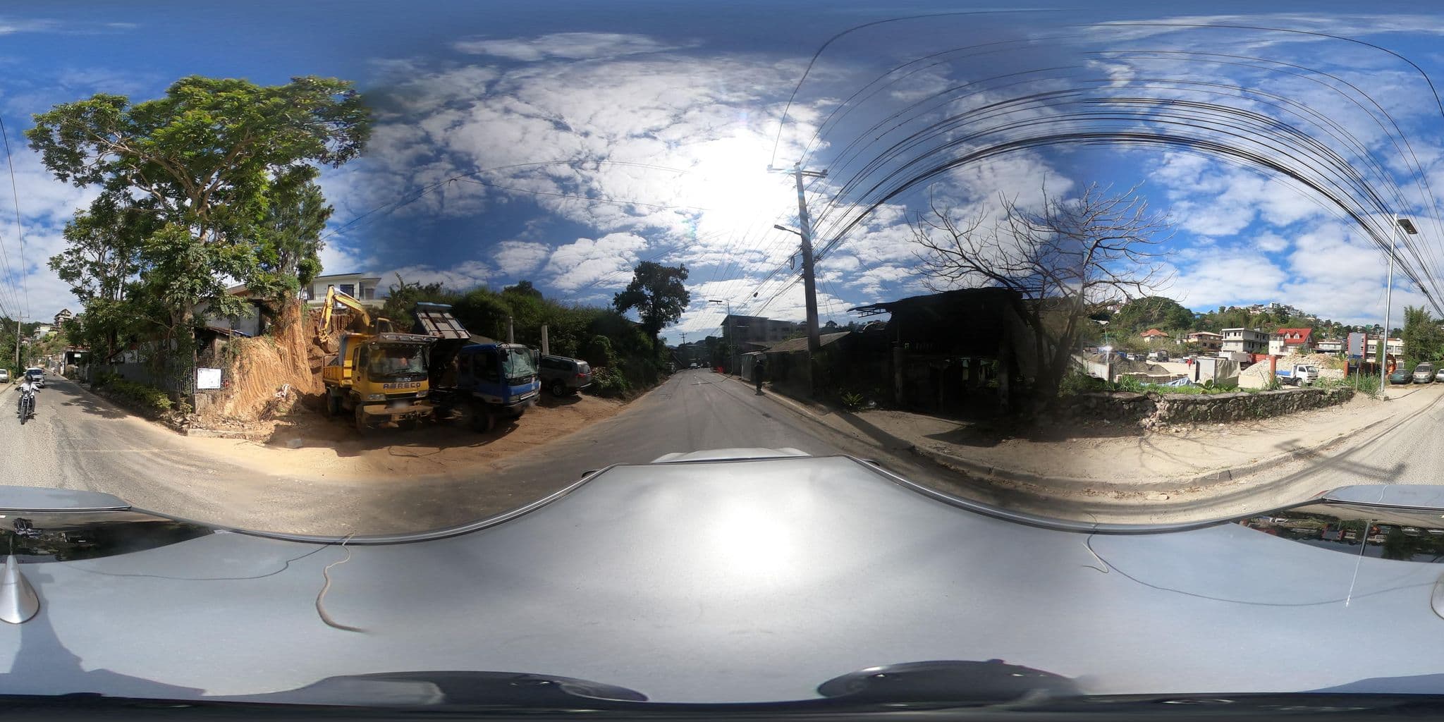 Street view near W Corral Camp Site and Recreation Center, Baguio