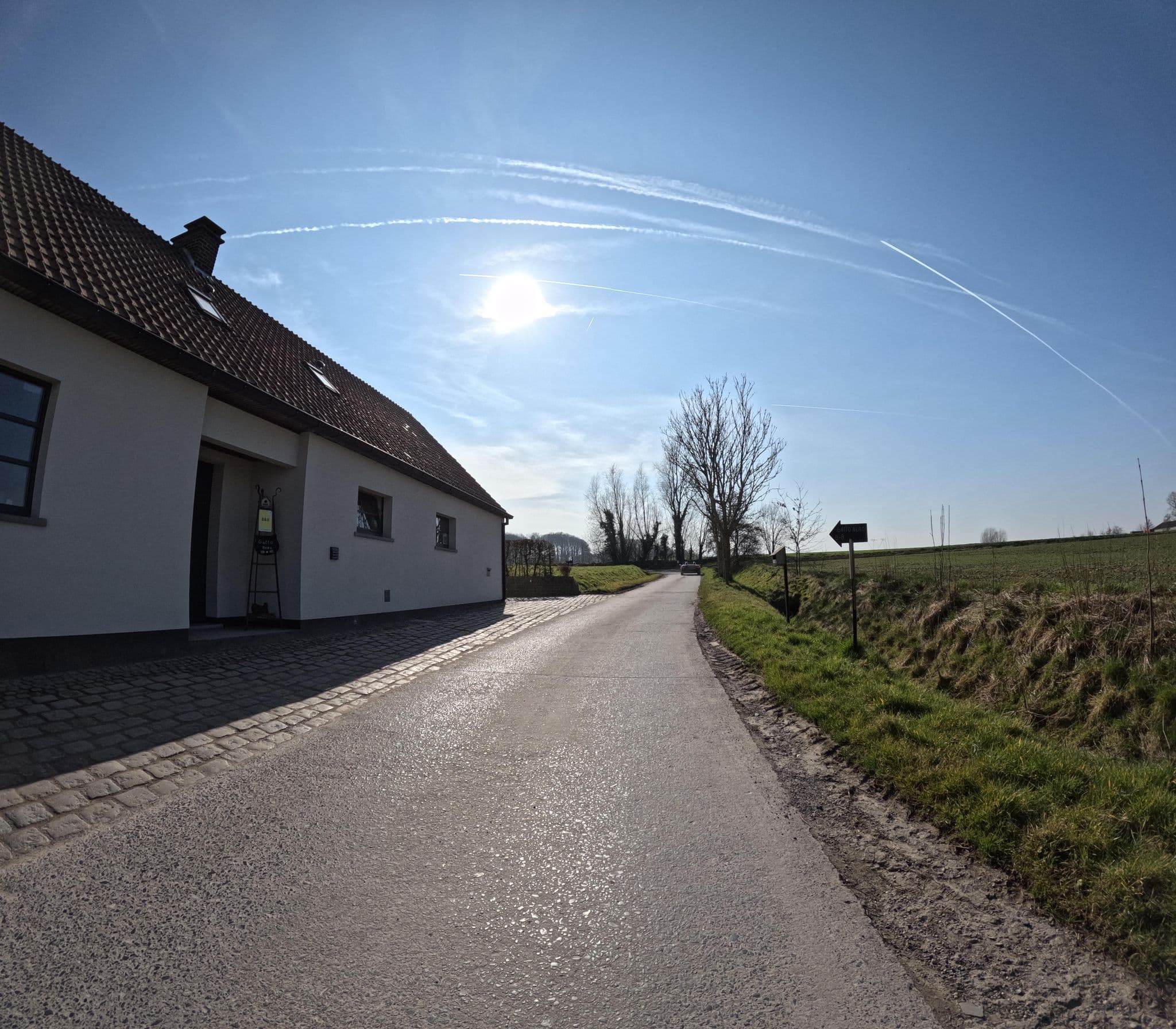 Street view near Gatto Nero, Huise — © jygpronse (CC BY-SA · Mapillary)