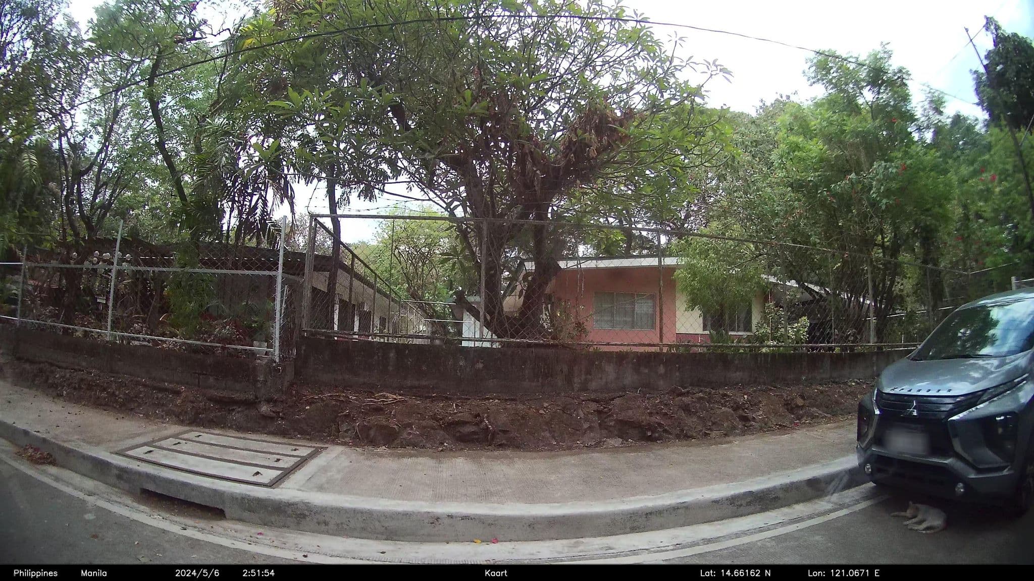 Street view near UPV guest house, Quezon City — © kaartcam (CC BY-SA · Mapillary)