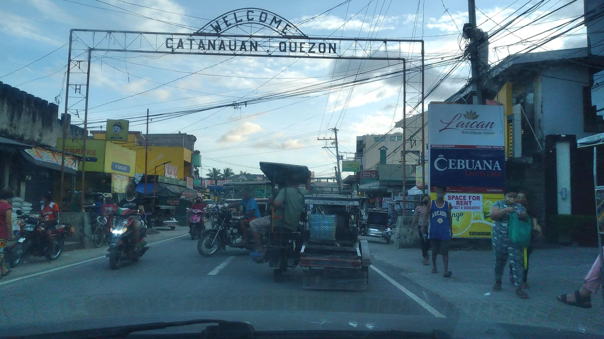 Street view near Laican Boutique Hotel, Catanauan — © nickrds09 (CC BY-SA · Mapillary)