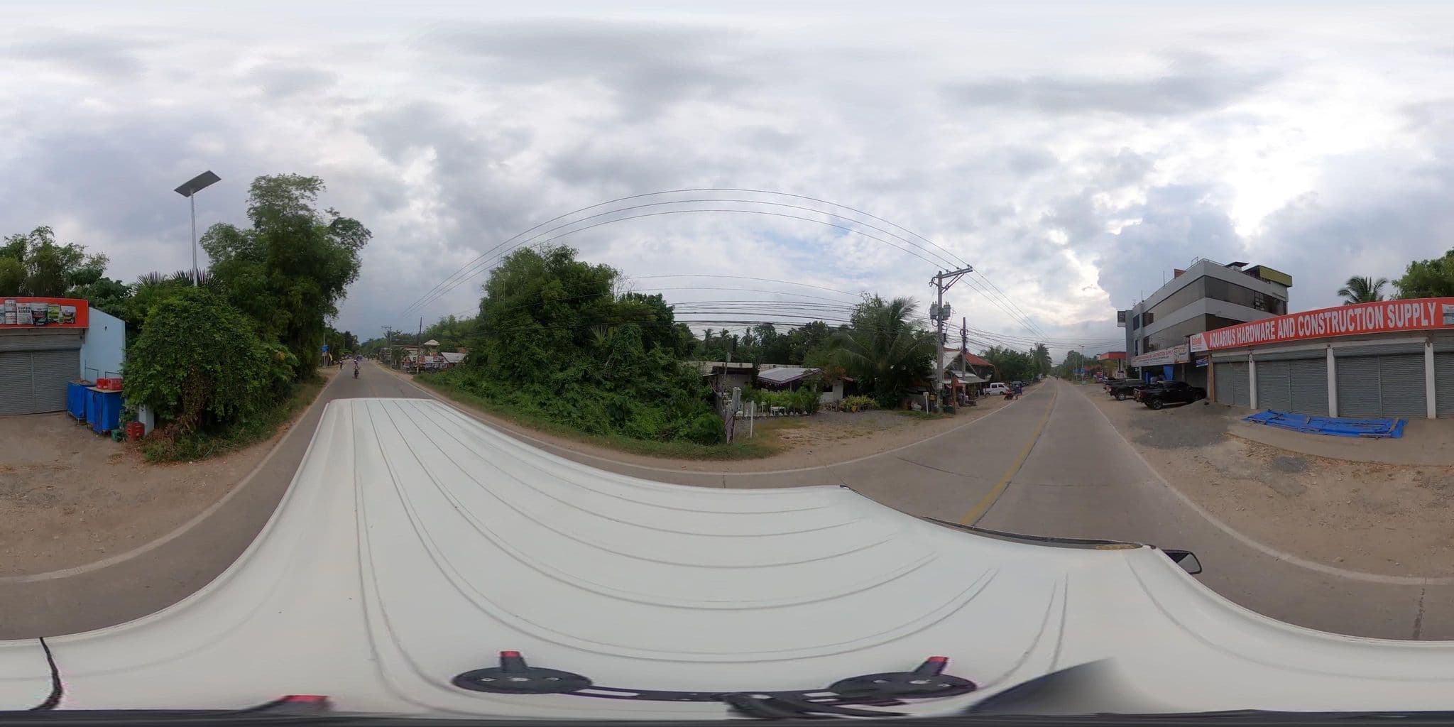 Street view near Florencia's Pension House, Tawala