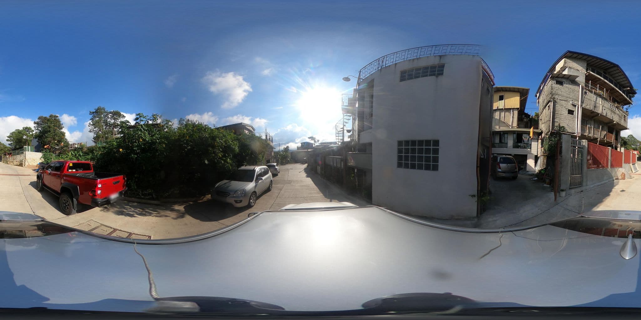 Street view near CASA LUISE, Baguio