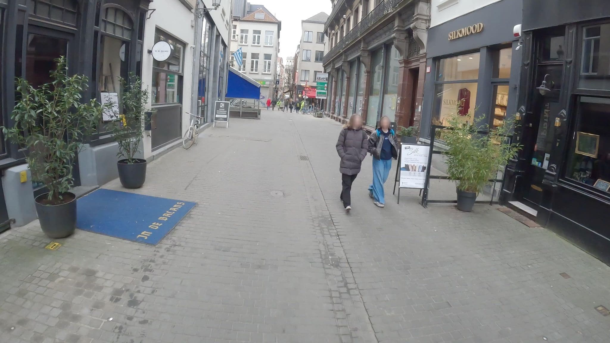Street view near Hotel Bar Riga, Antwerp — © koninklijke (CC BY-SA · Mapillary)