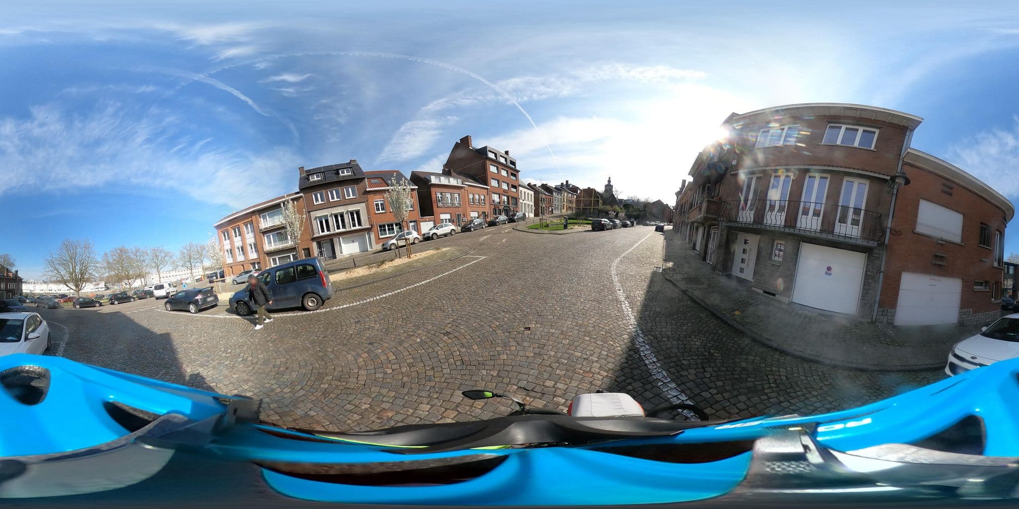 Street view near Les Terrasses de Sainte Waudru, Mons — © padididejurbise (CC BY-SA · Mapillary)