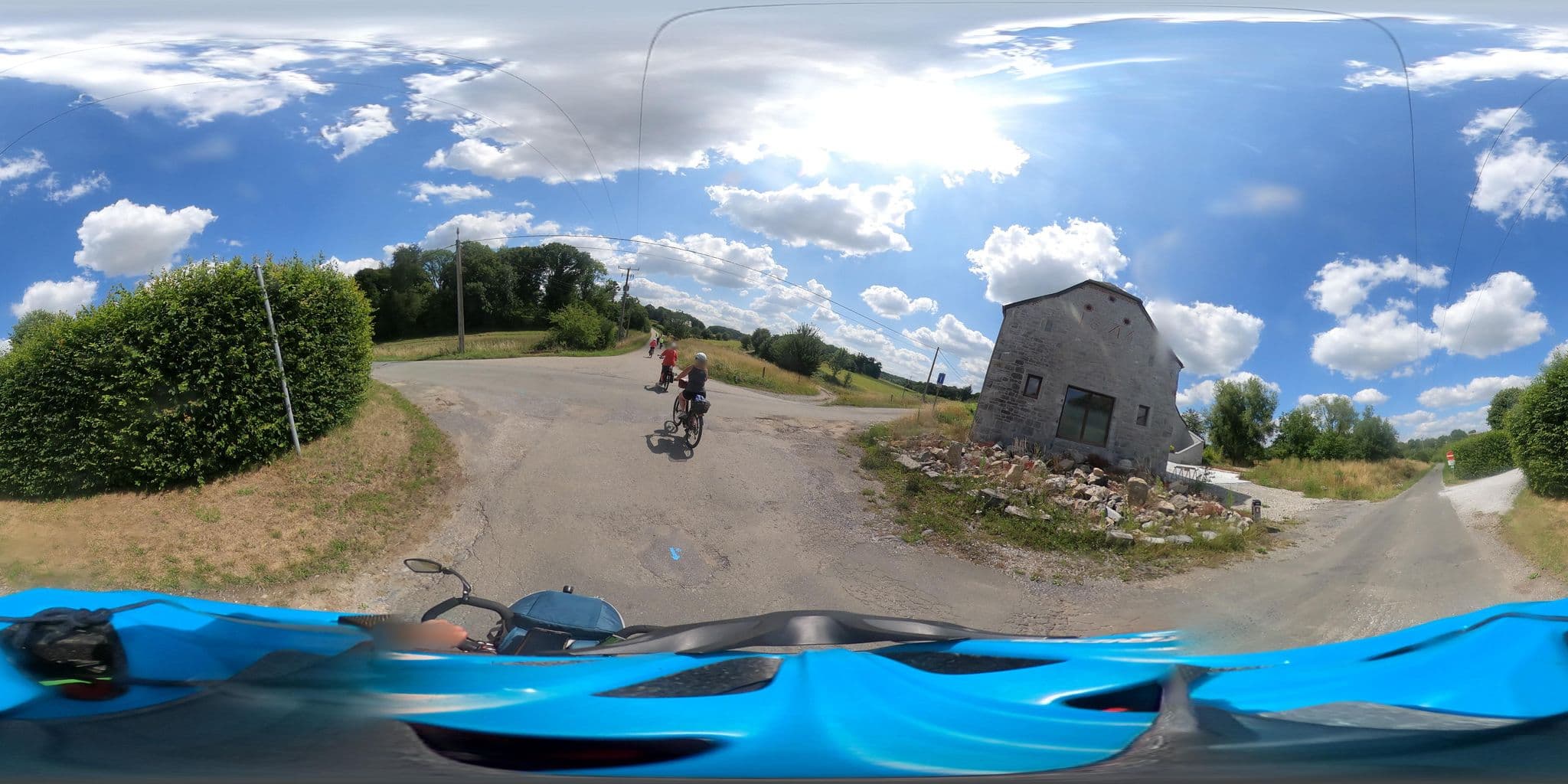 Street view near Gîte & Chambre d’hôtes de Bonne Espérance, Beaumont — © padididejurbise (CC BY-SA · Mapillary)