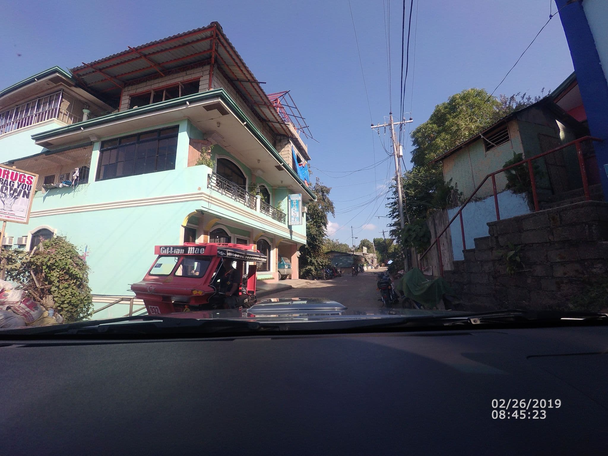 Street view near Divine Castle, Coron