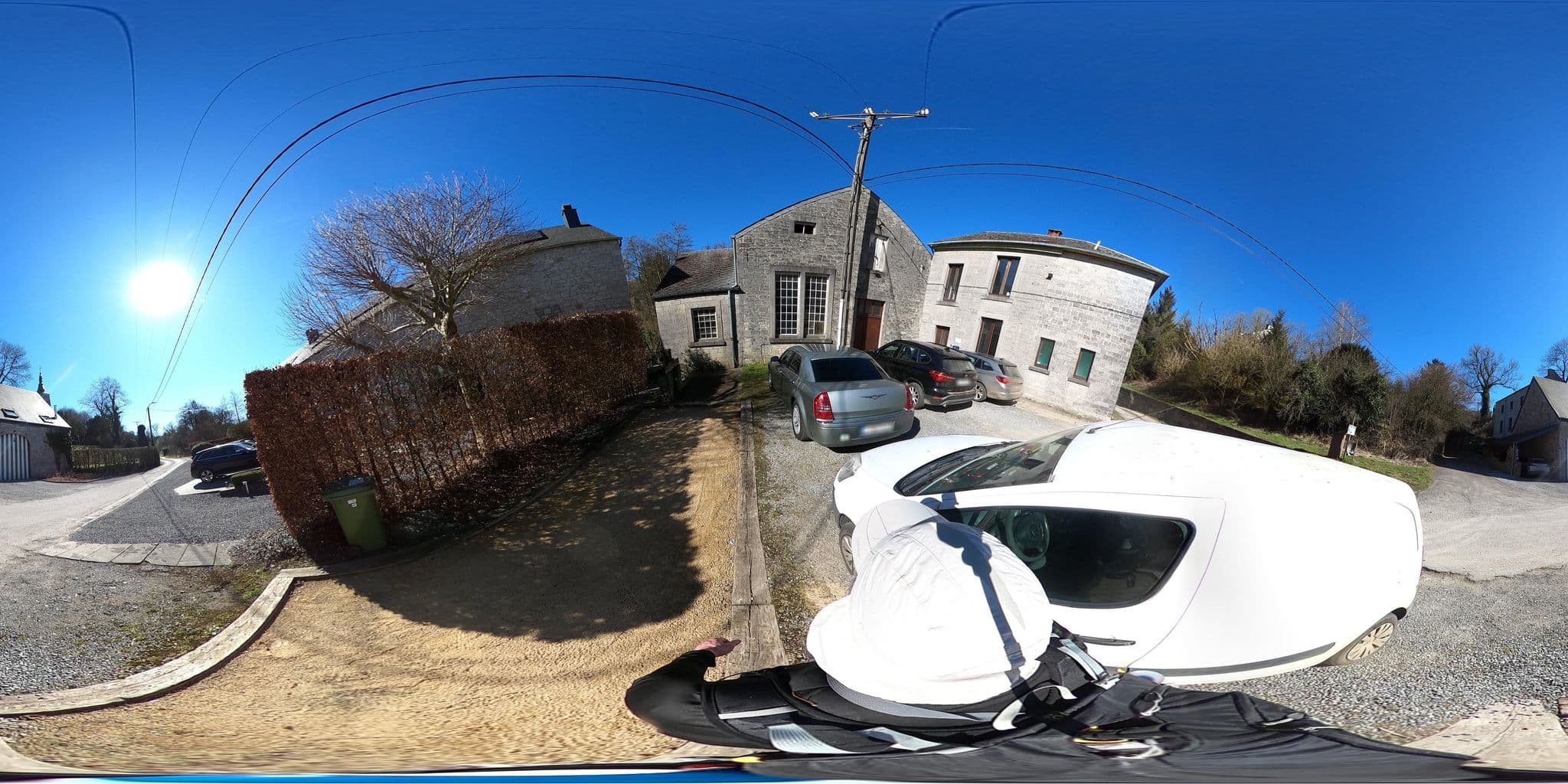 Street view near Le Gîte de la Source, Modave — © Eebie (CC BY-SA · Mapillary)