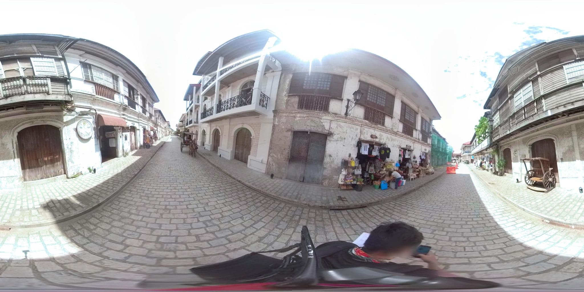 Street view near Escolta's Homey Lodge, Vigan — © srdpmapping (CC BY-SA · Mapillary)