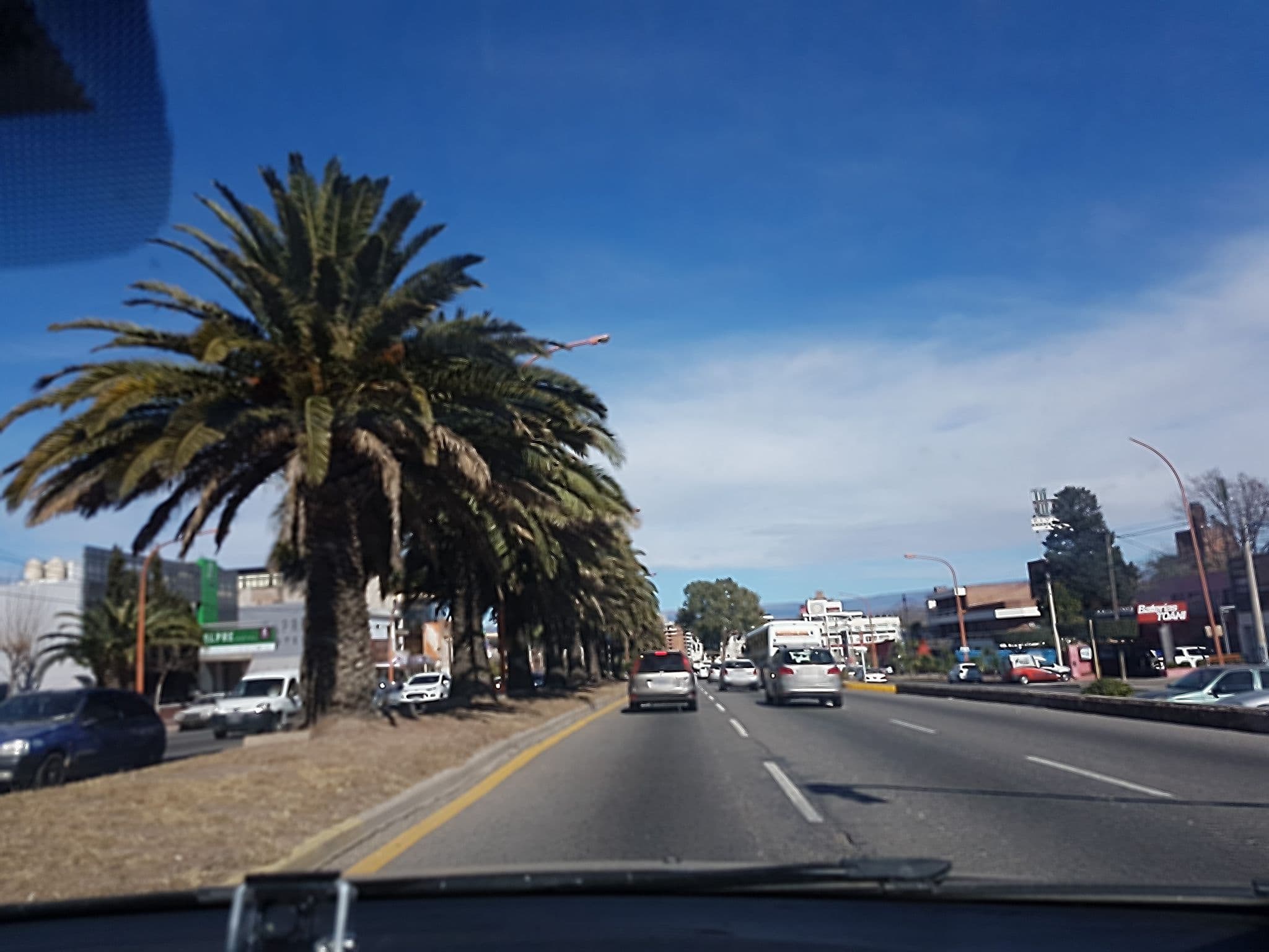 Street view near Arcobaleno, Villa Carlos Paz