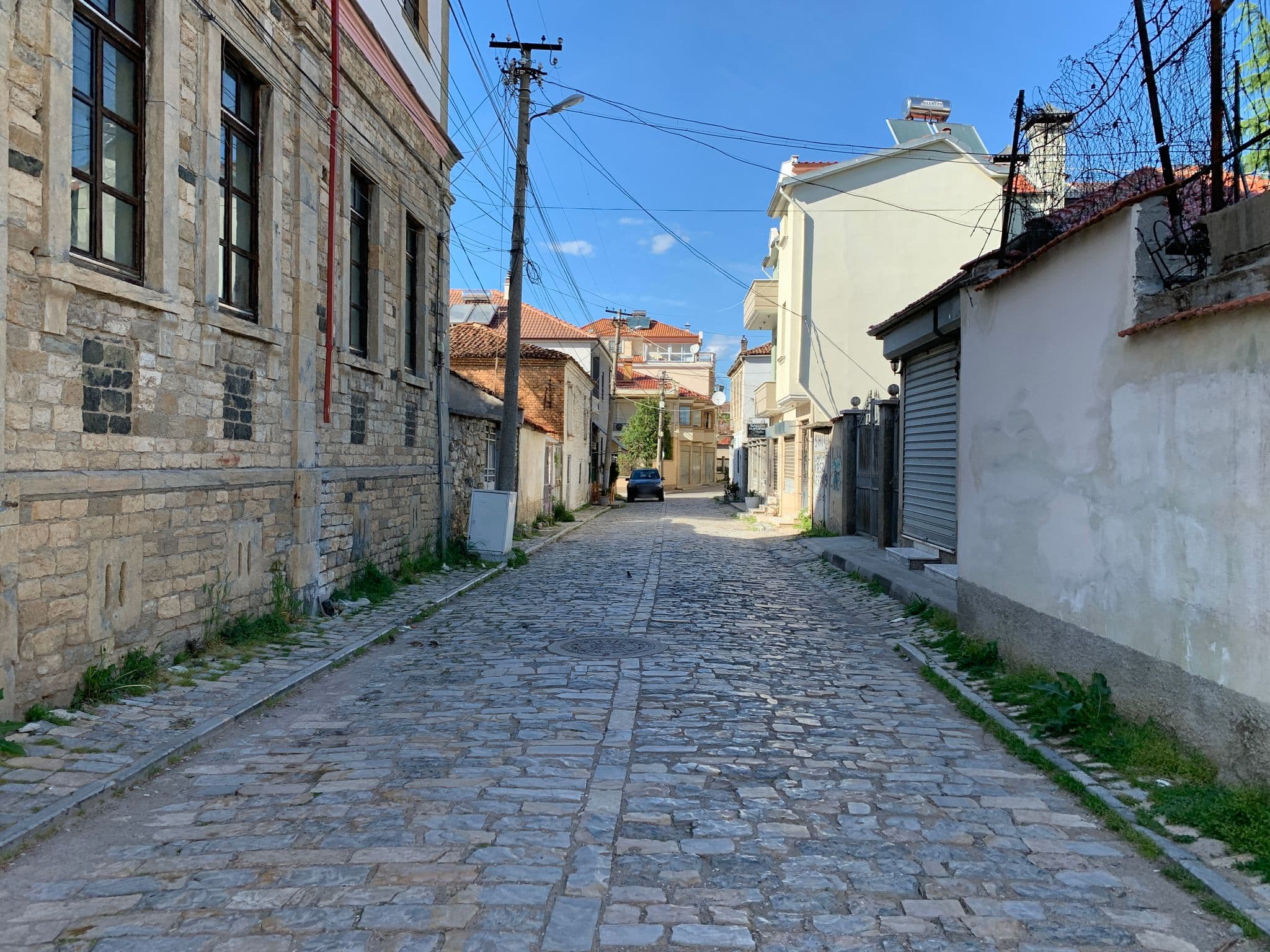 Street view near @Home, Korçë — © vrinek (CC BY-SA · Mapillary)