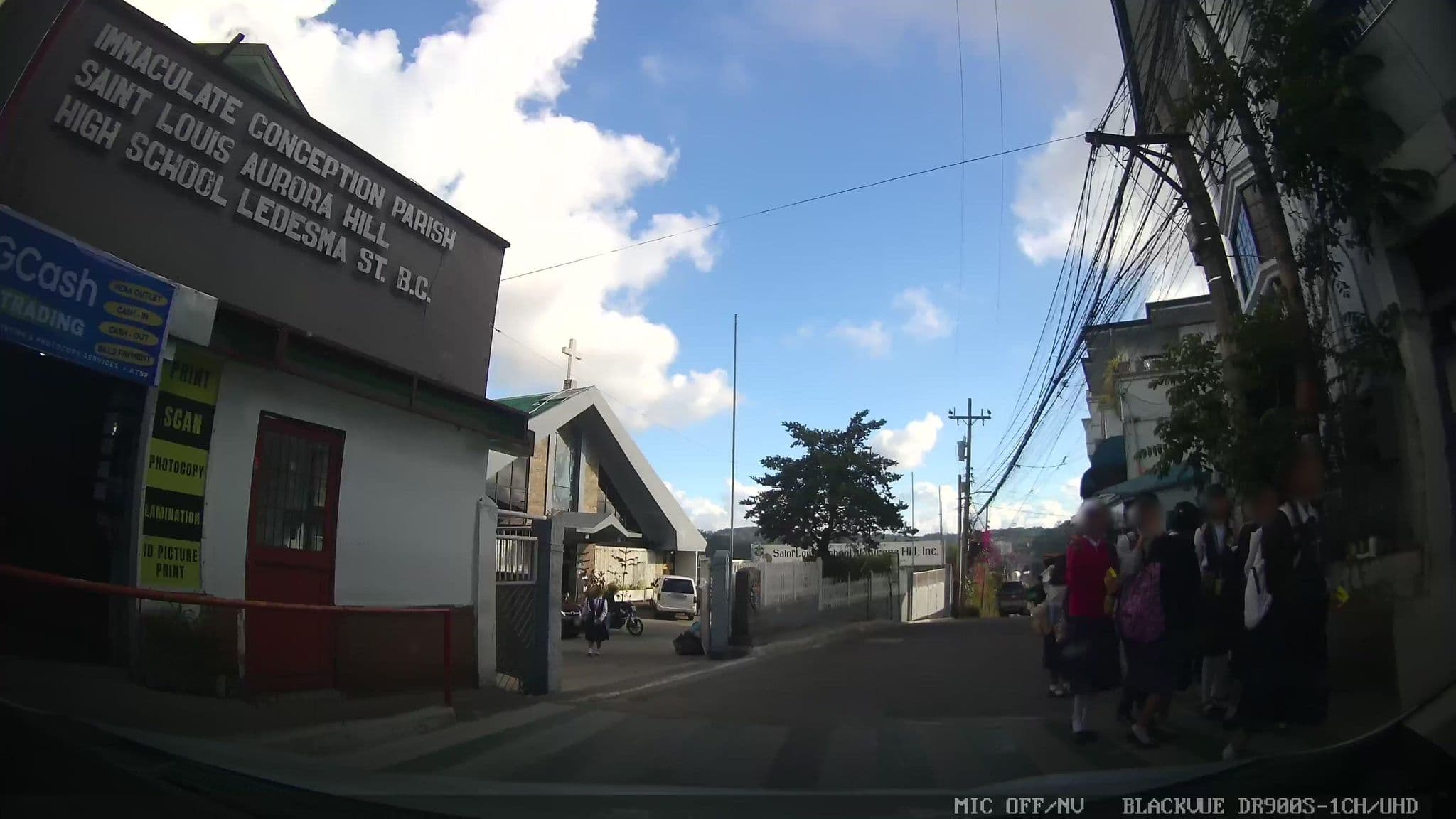 Street view near THE HALF HOUSE by Elmar Cabin, Baguio