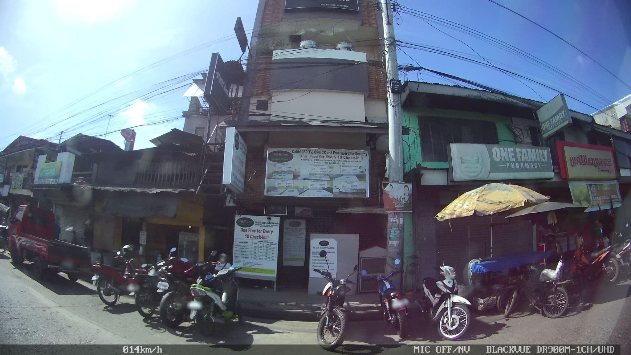 Street view near VBH Inn, Davao — © kaart_1 (CC BY-SA · Mapillary)