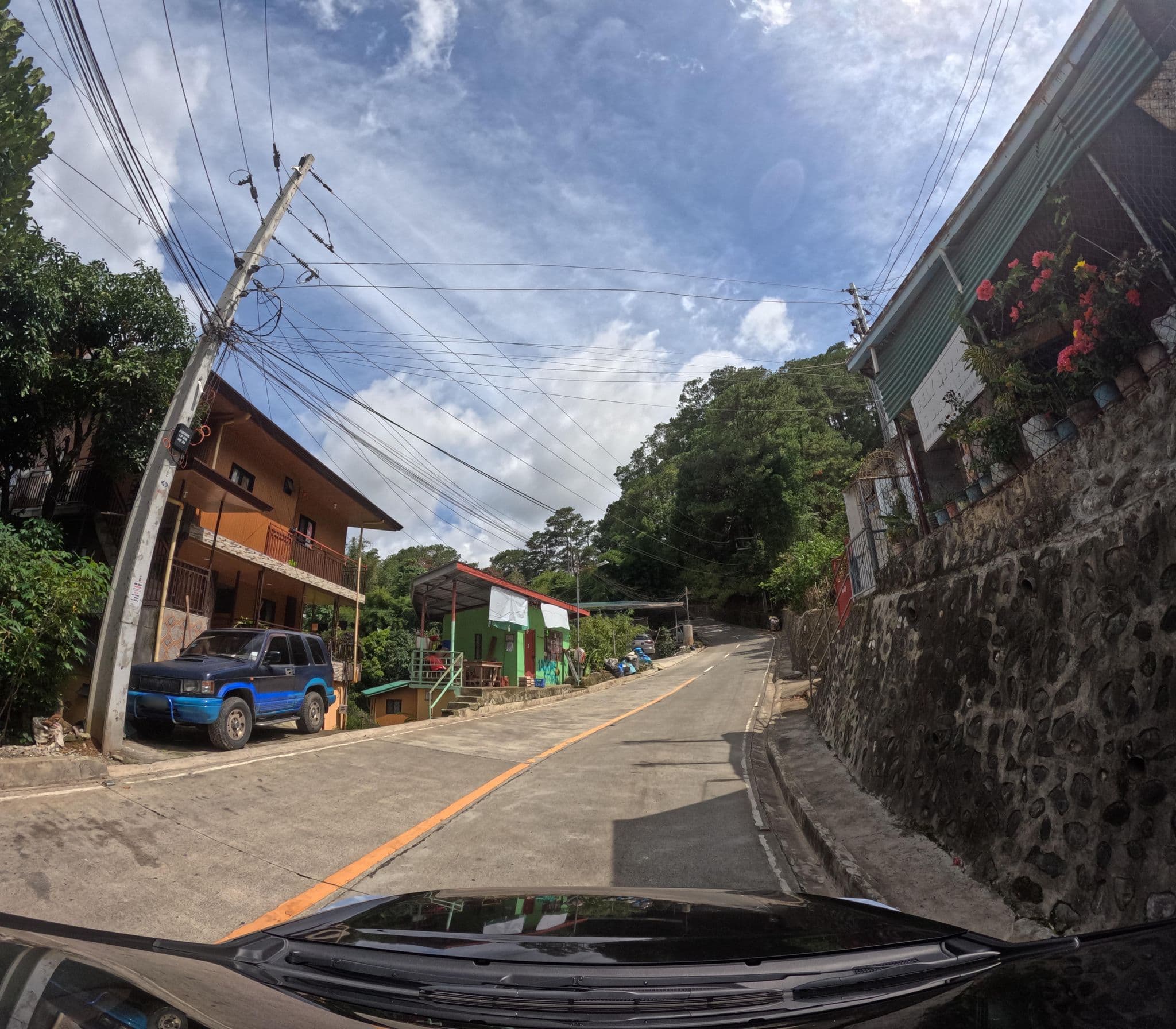 Street view near Lackias Pilgrims Place, Tuding — © msejdr (CC BY-SA · Mapillary)