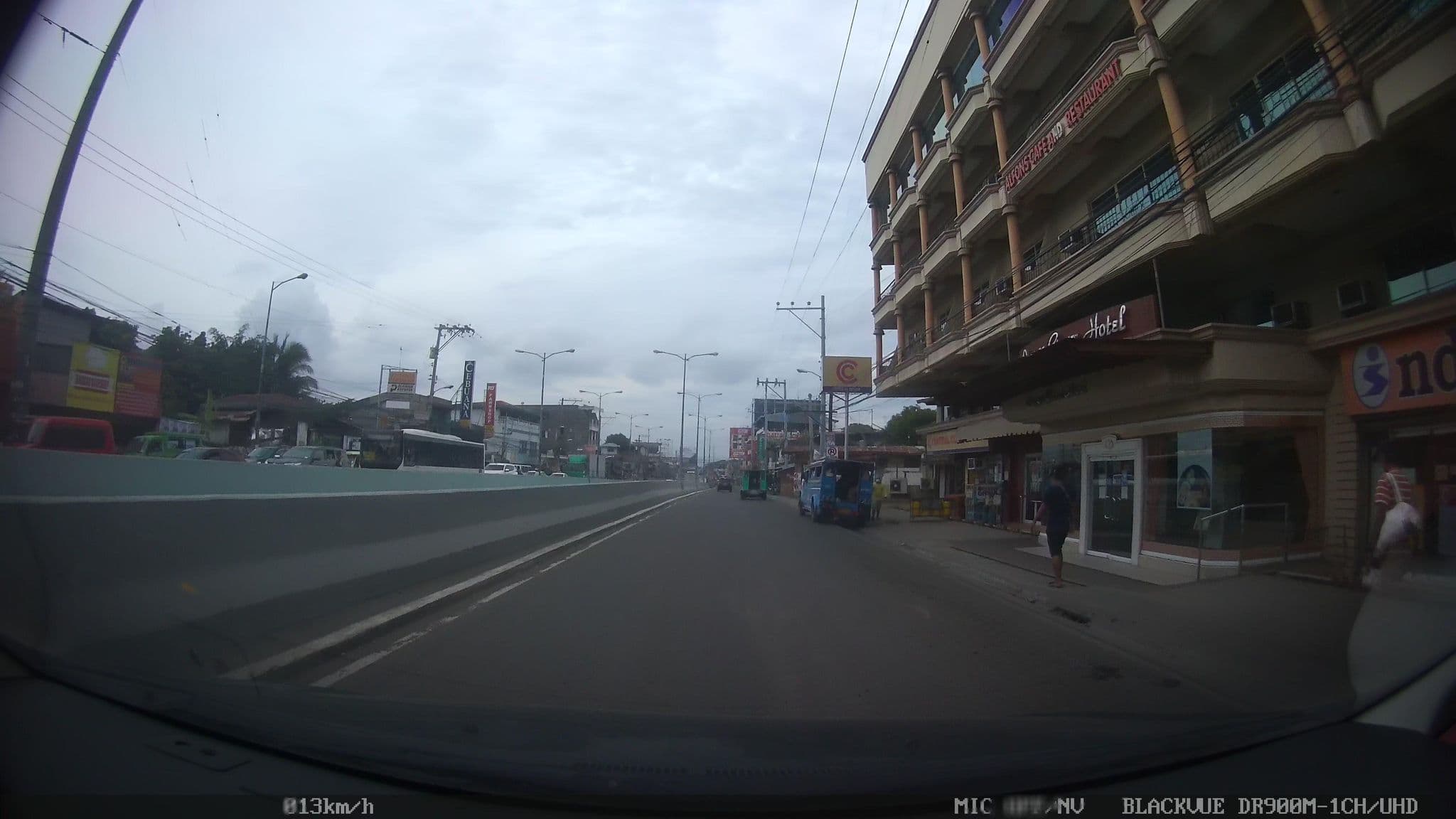 Street view near Orange Grove Hotel, Davao
