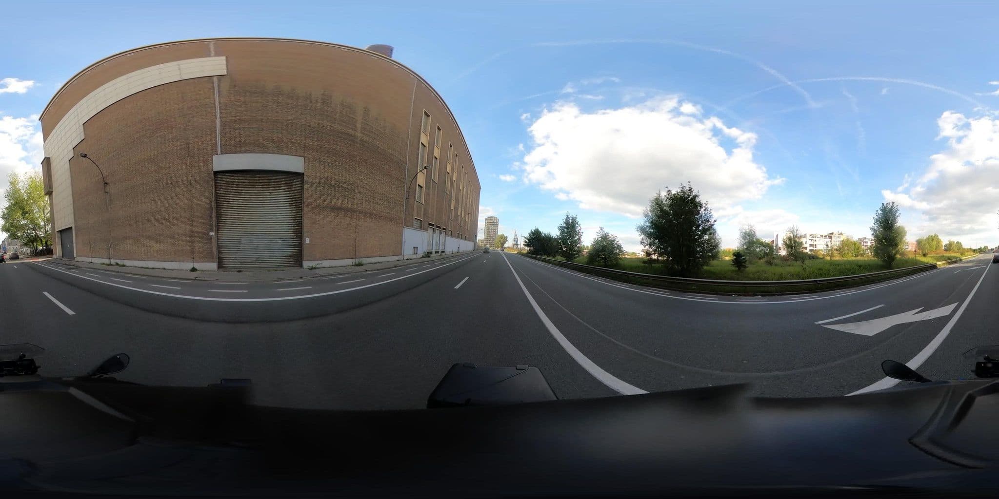 Street view near ibis budget Gent Dampoort, Sint-Amandsberg — © friedkiwi (CC BY-SA · Mapillary)