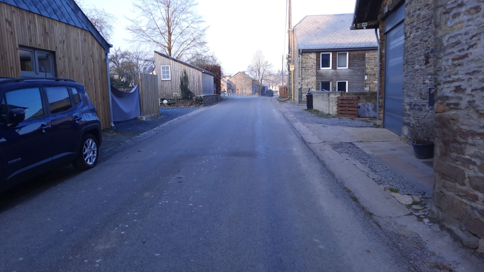 Street view near Ferme Saint Martin, Manhay — © vdamgu (CC BY-SA · Mapillary)