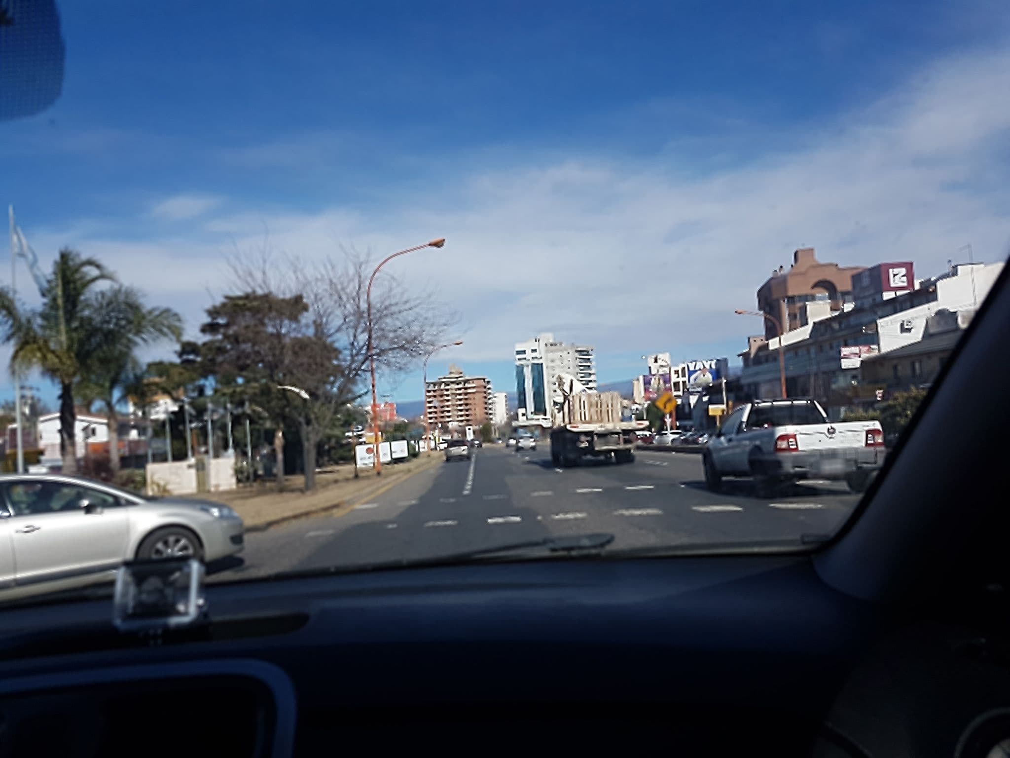 Street view near Andino, Villa Carlos Paz
