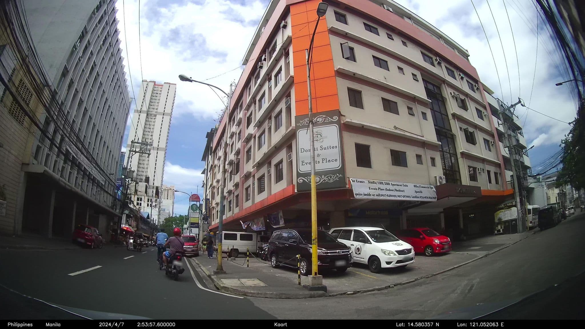 Street view near Richville Hotel, Pasig City — © kaart_4 (CC BY-SA · Mapillary)